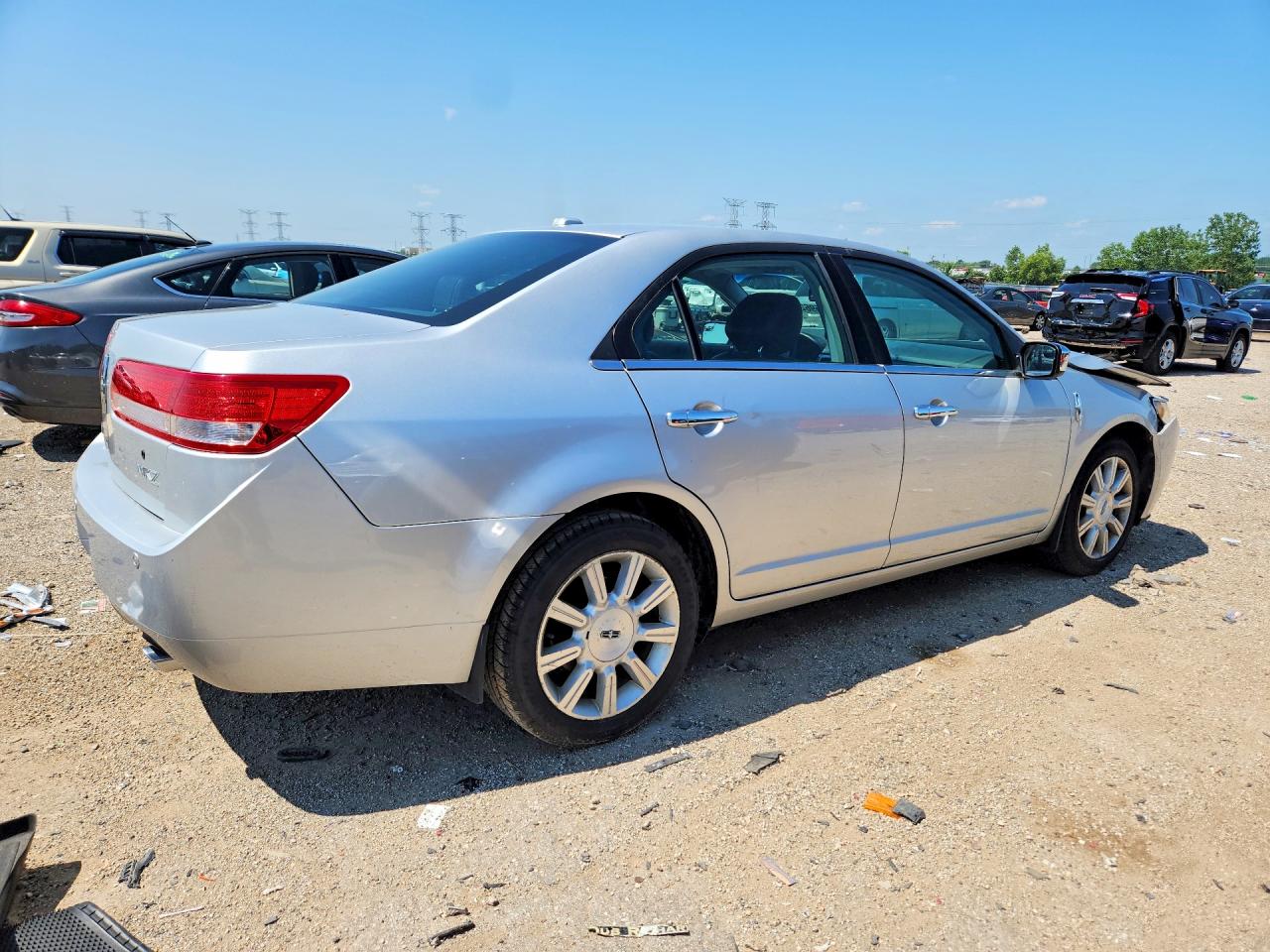 2012 Lincoln Mkz Silver vin: 3LNHL2GC0CR829947