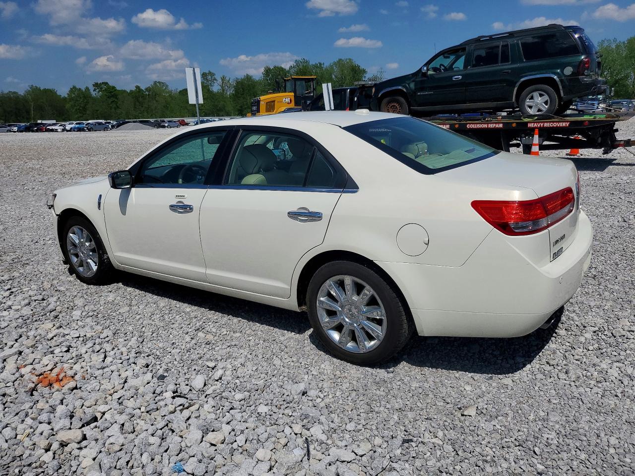 2012 Lincoln Mkz White vin: 3LNHL2GC0CR834212