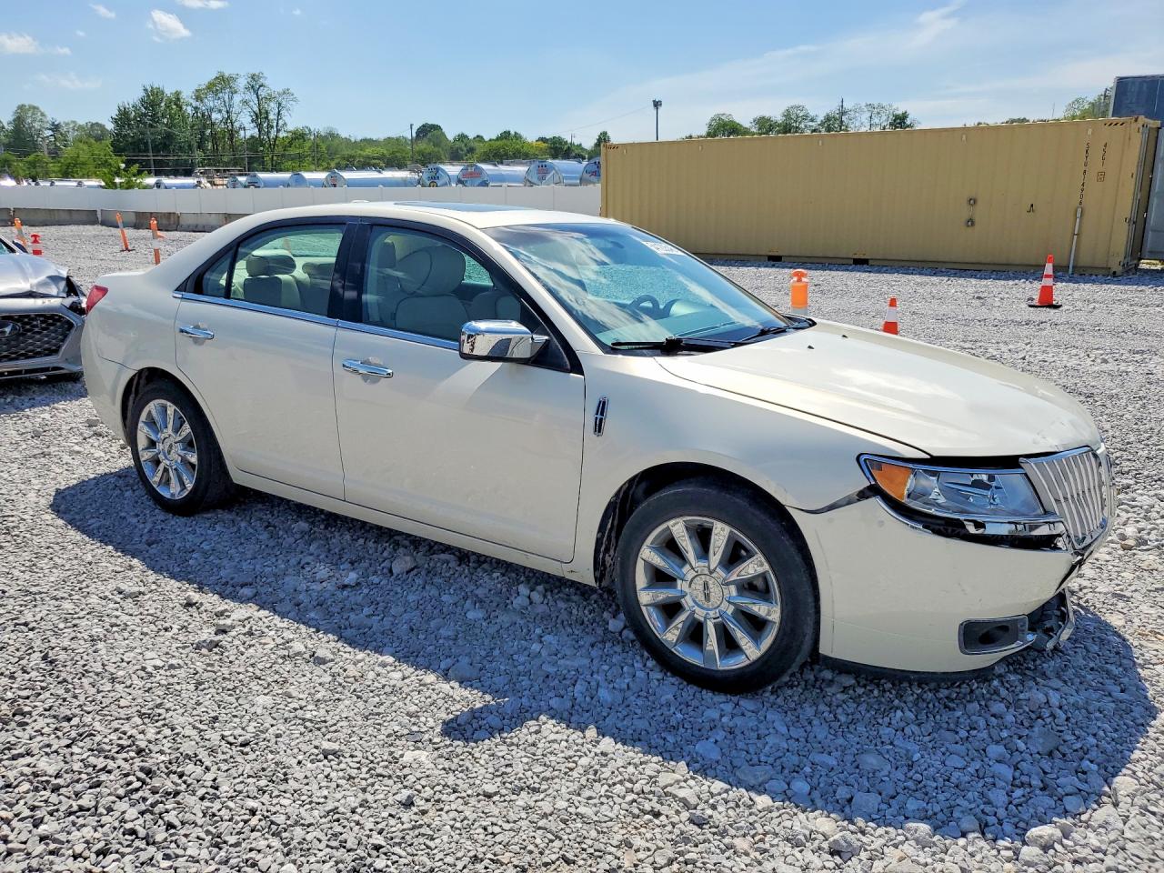 2012 Lincoln Mkz White vin: 3LNHL2GC0CR834212