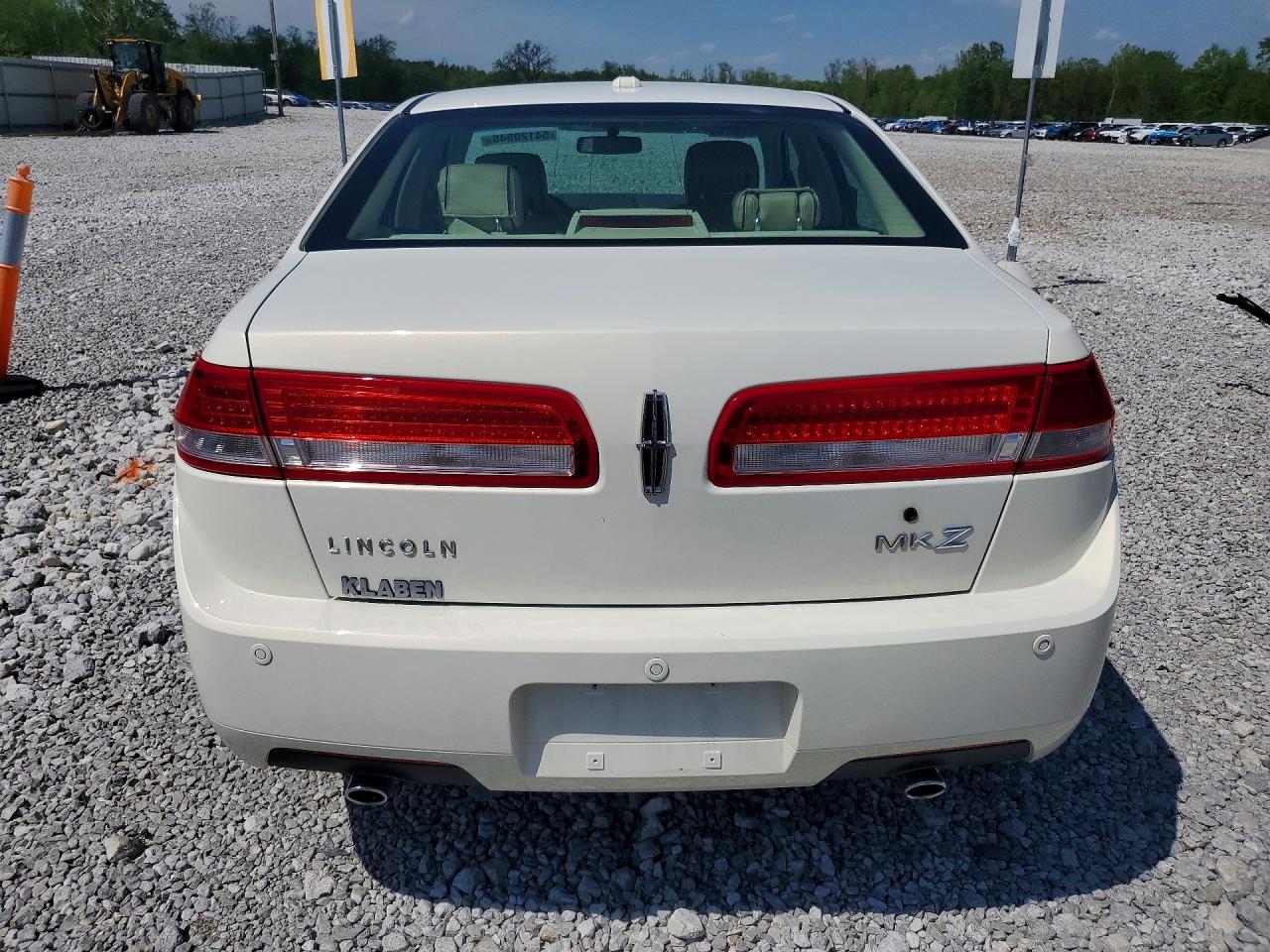 2012 Lincoln Mkz White vin: 3LNHL2GC0CR834212