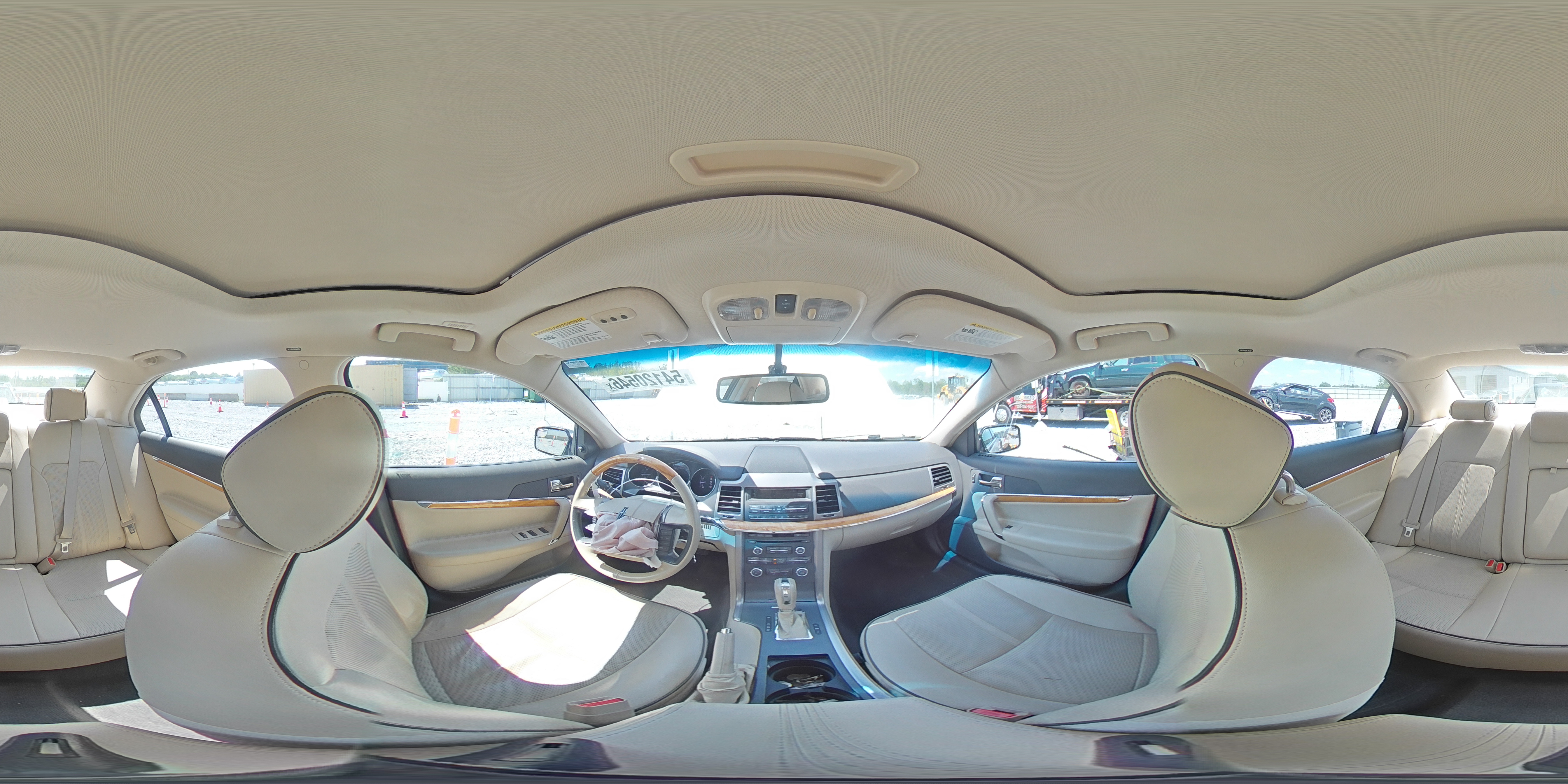 2012 Lincoln Mkz White vin: 3LNHL2GC0CR834212