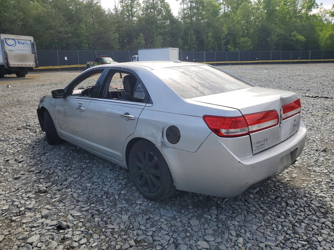 2010 Lincoln Mkz Silver vin: 3LNHL2GC1AR641242