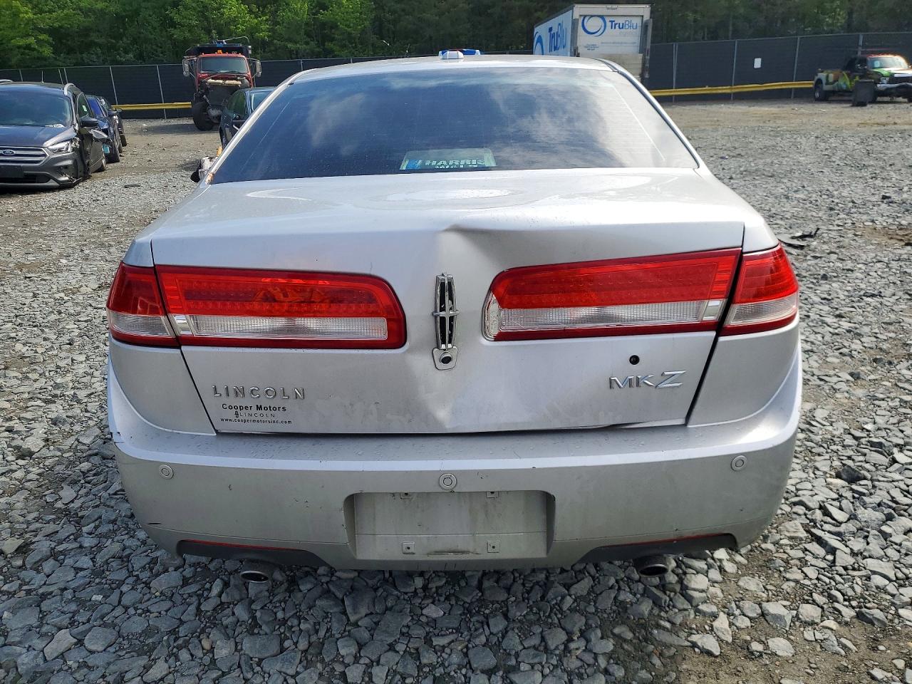 2010 Lincoln Mkz Silver vin: 3LNHL2GC1AR641242
