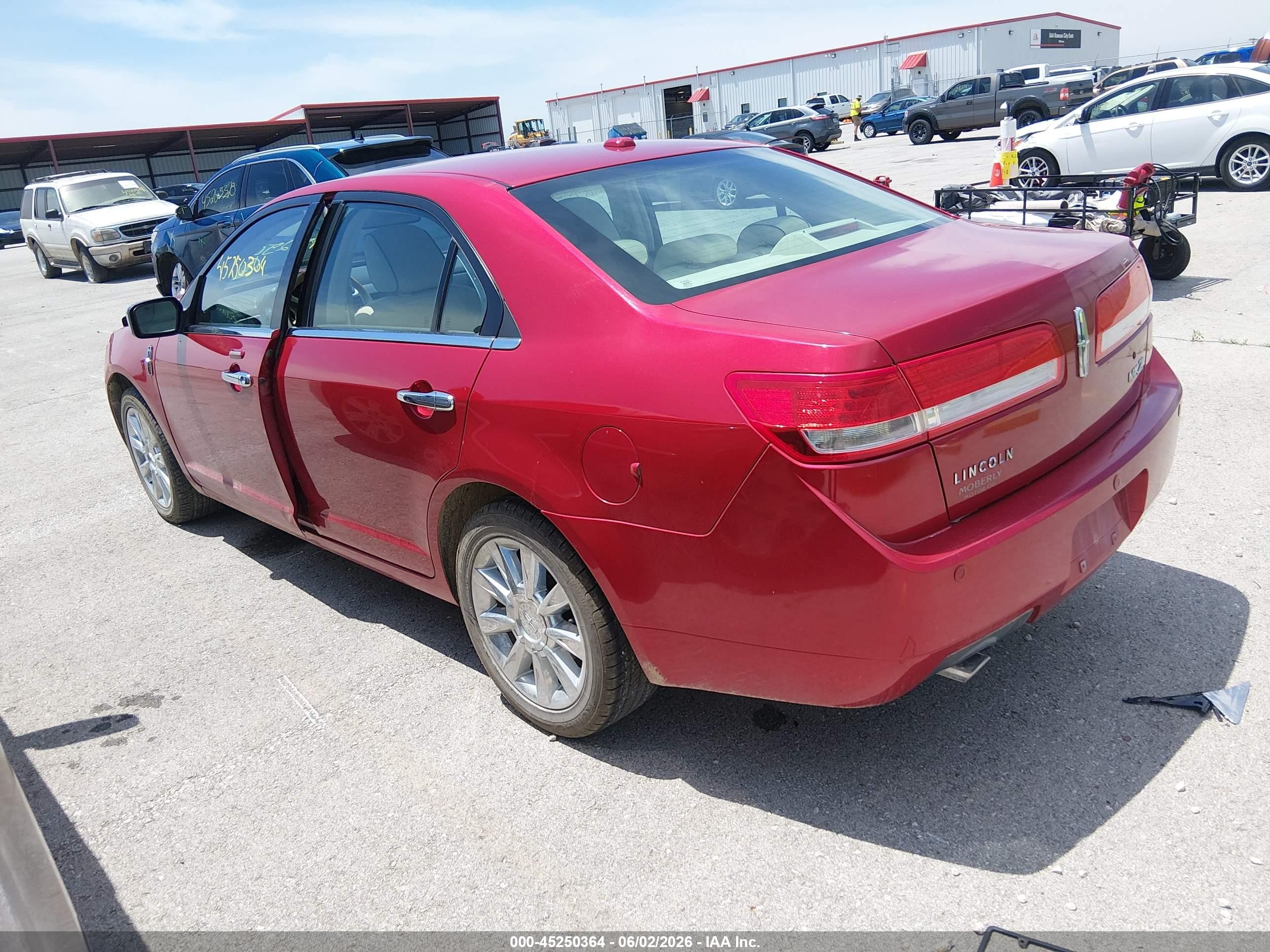 2010 Lincoln Mkz   Red vin: 3LNHL2GC1AR752857