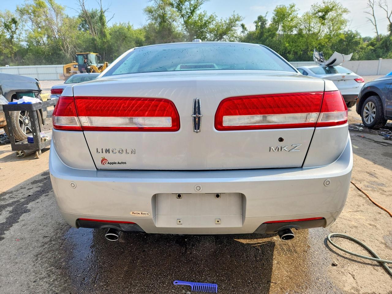 2010 Lincoln Mkz Silver vin: 3LNHL2GC1AR755435