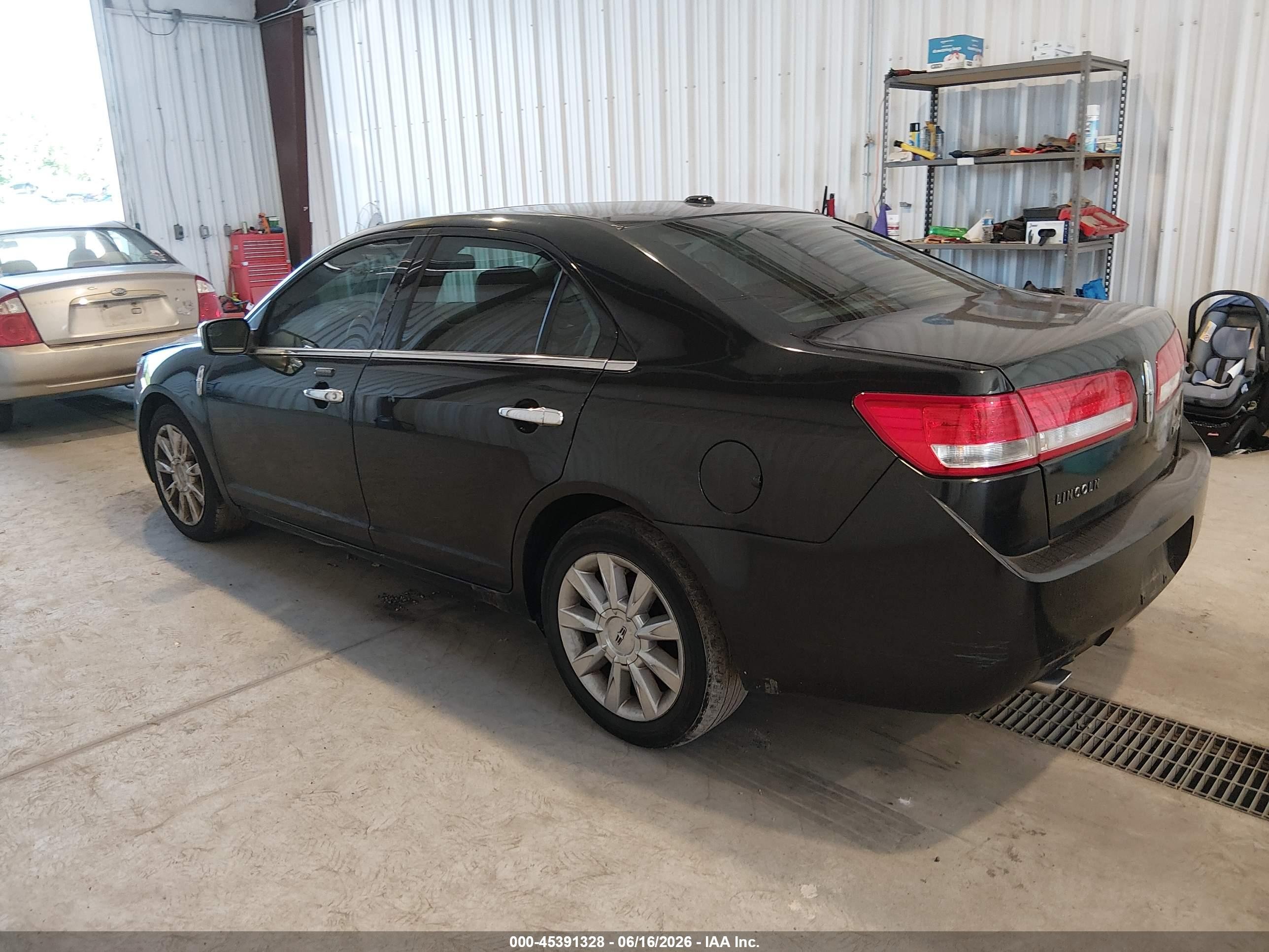 2011 Lincoln Mkz   Black vin: 3LNHL2GC1BR750236