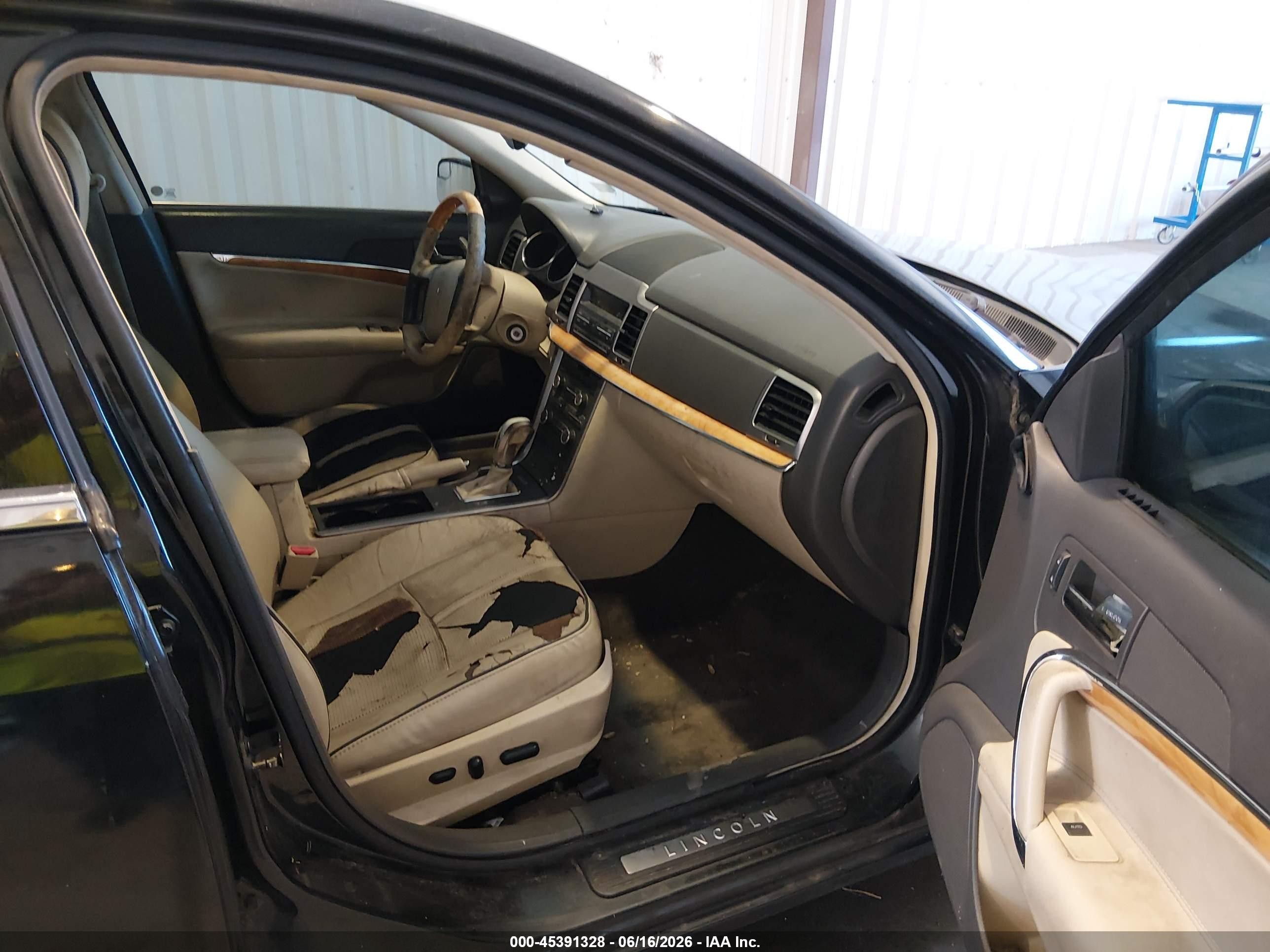 2011 Lincoln Mkz   Black vin: 3LNHL2GC1BR750236