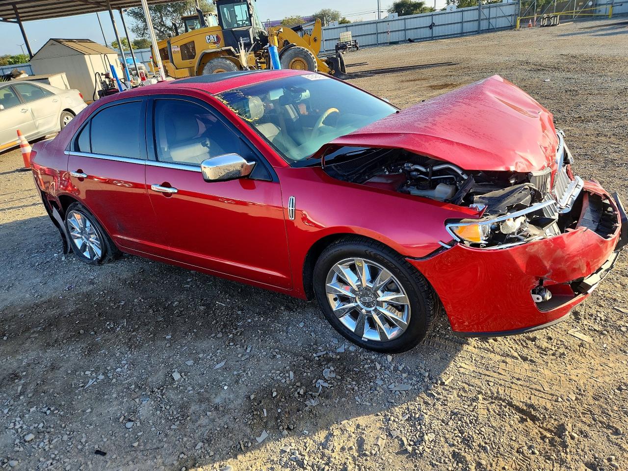 2011 Lincoln Mkz Burgundy vin: 3LNHL2GC1BR764203