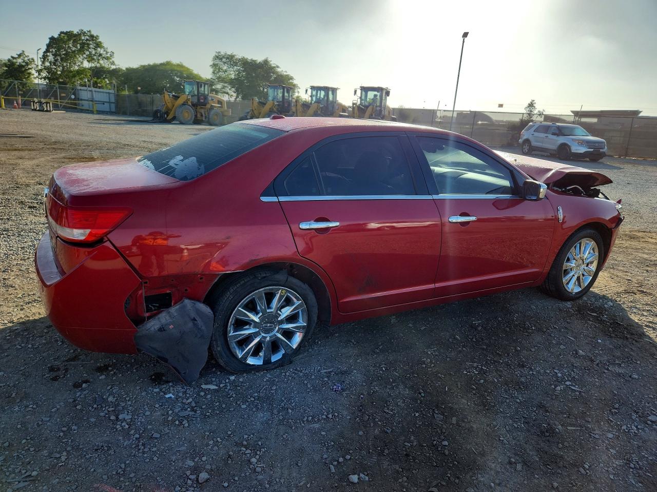 2011 Lincoln Mkz Burgundy vin: 3LNHL2GC1BR764203