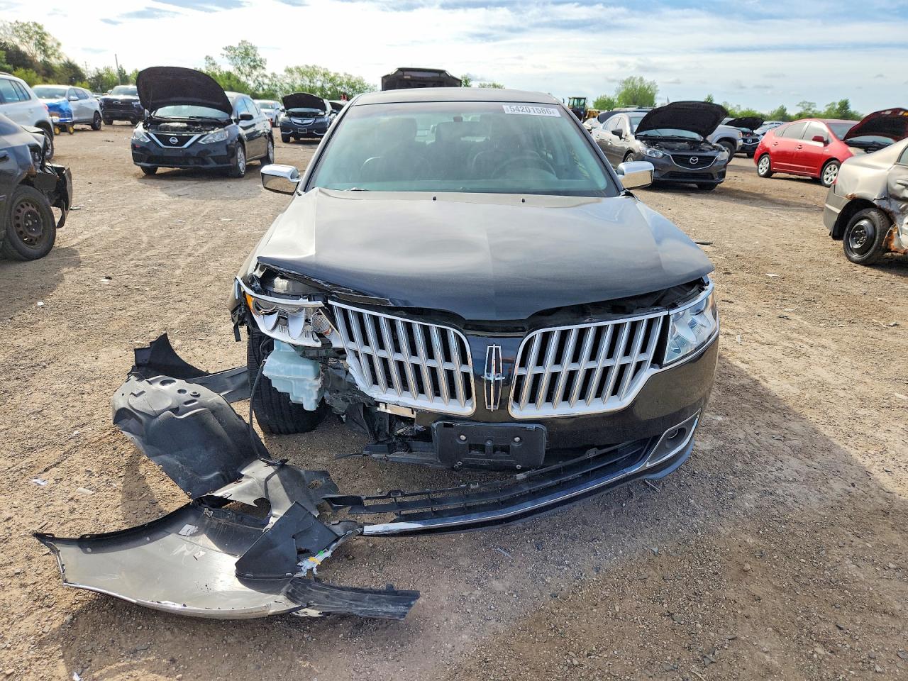 2011 Lincoln Mkz Black vin: 3LNHL2GC1BR767408