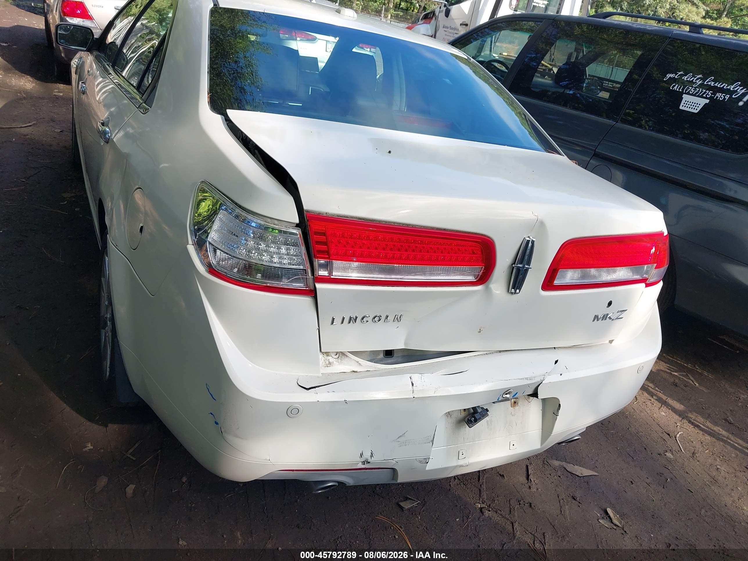 2012 Lincoln Mkz   Белый vin: 3LNHL2GC1CR815040