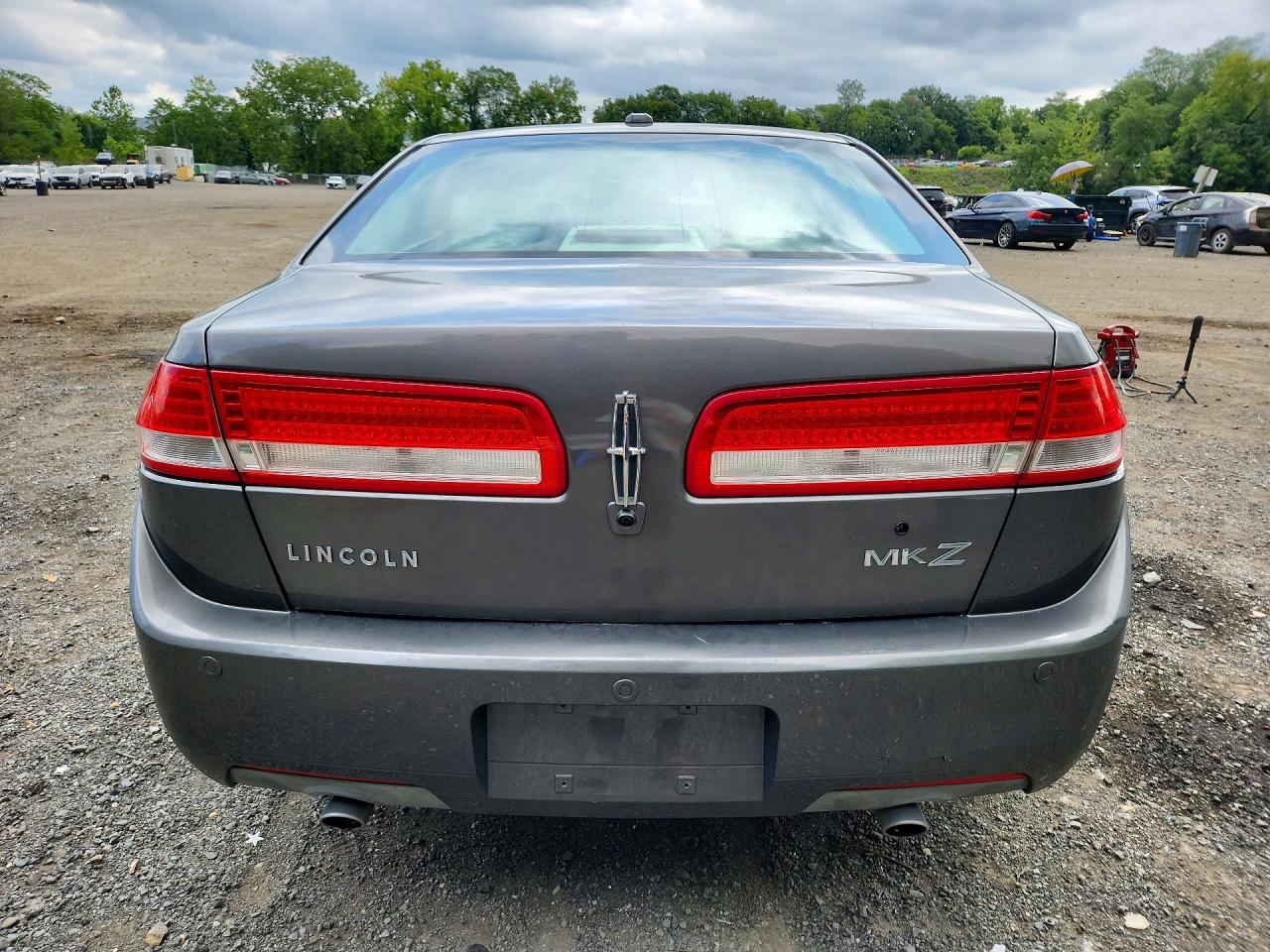2012 Lincoln Mkz Серый vin: 3LNHL2GC1CR816334