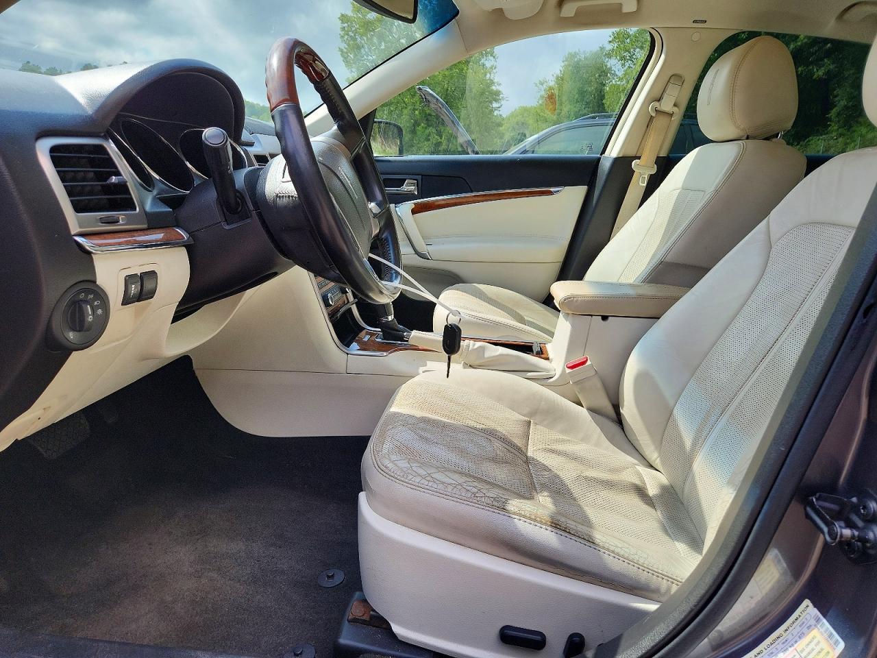 2012 Lincoln Mkz Серый vin: 3LNHL2GC1CR816334