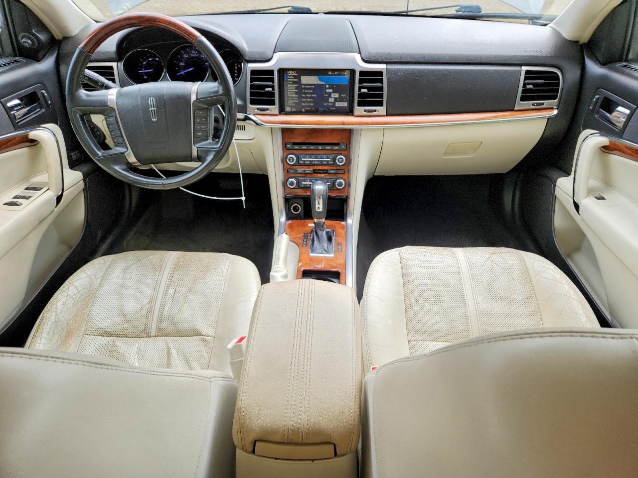 2012 Lincoln Mkz Серый vin: 3LNHL2GC1CR816334