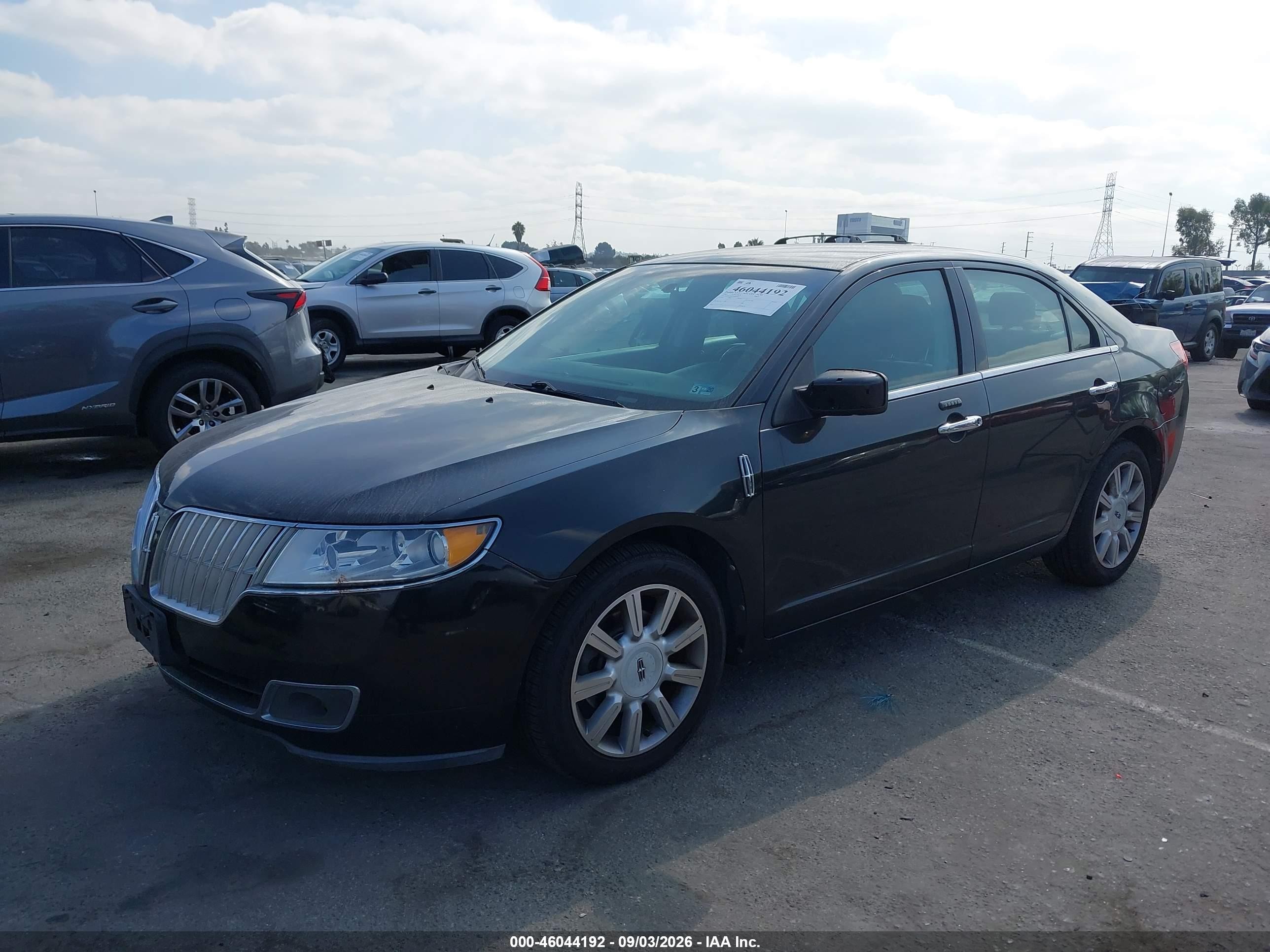 2012 Lincoln Mkz   Black vin: 3LNHL2GC1CR831075