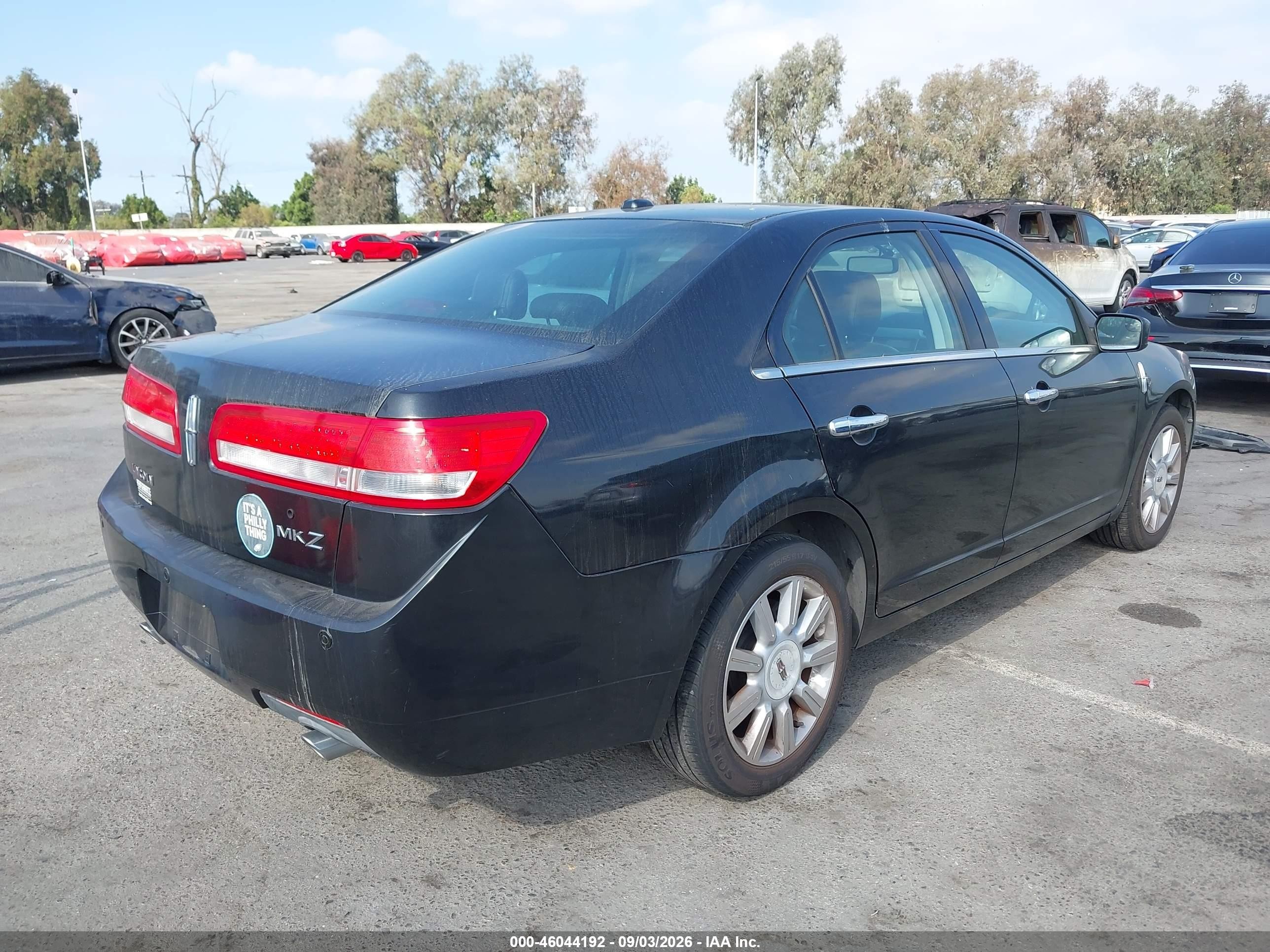 2012 Lincoln Mkz   Black vin: 3LNHL2GC1CR831075