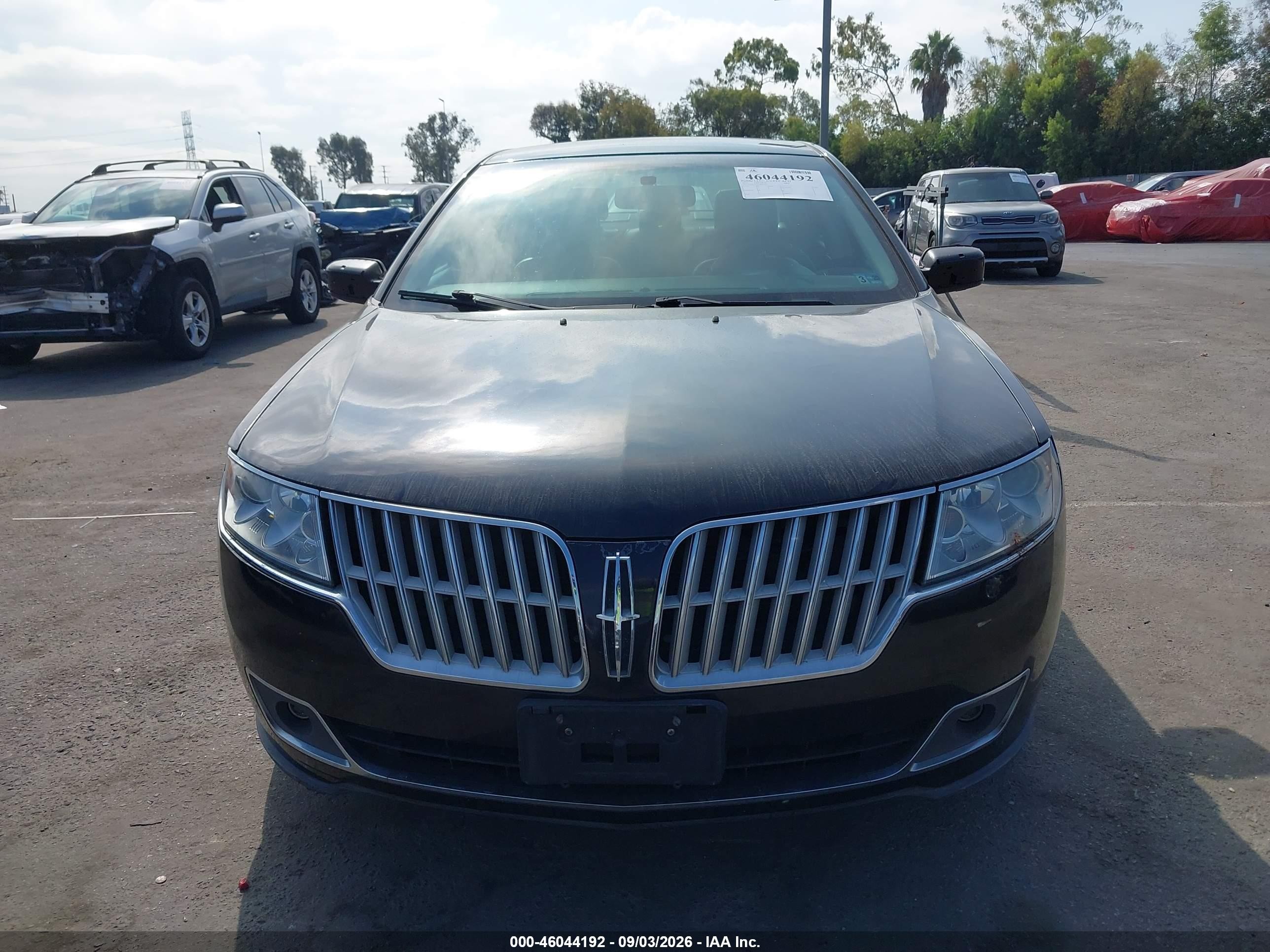 2012 Lincoln Mkz   Black vin: 3LNHL2GC1CR831075