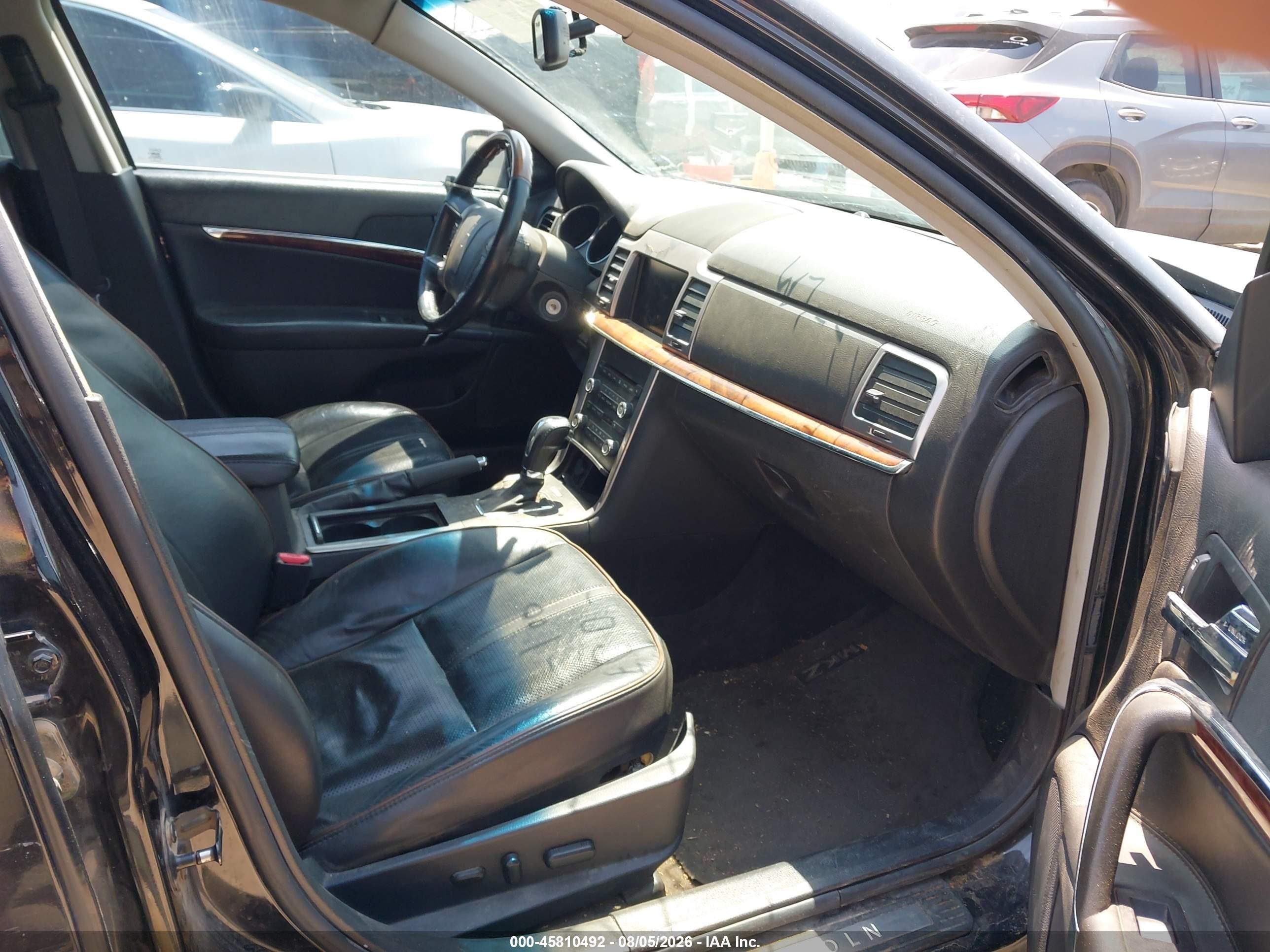 2010 Lincoln Mkz   Black vin: 3LNHL2GC2AR606936