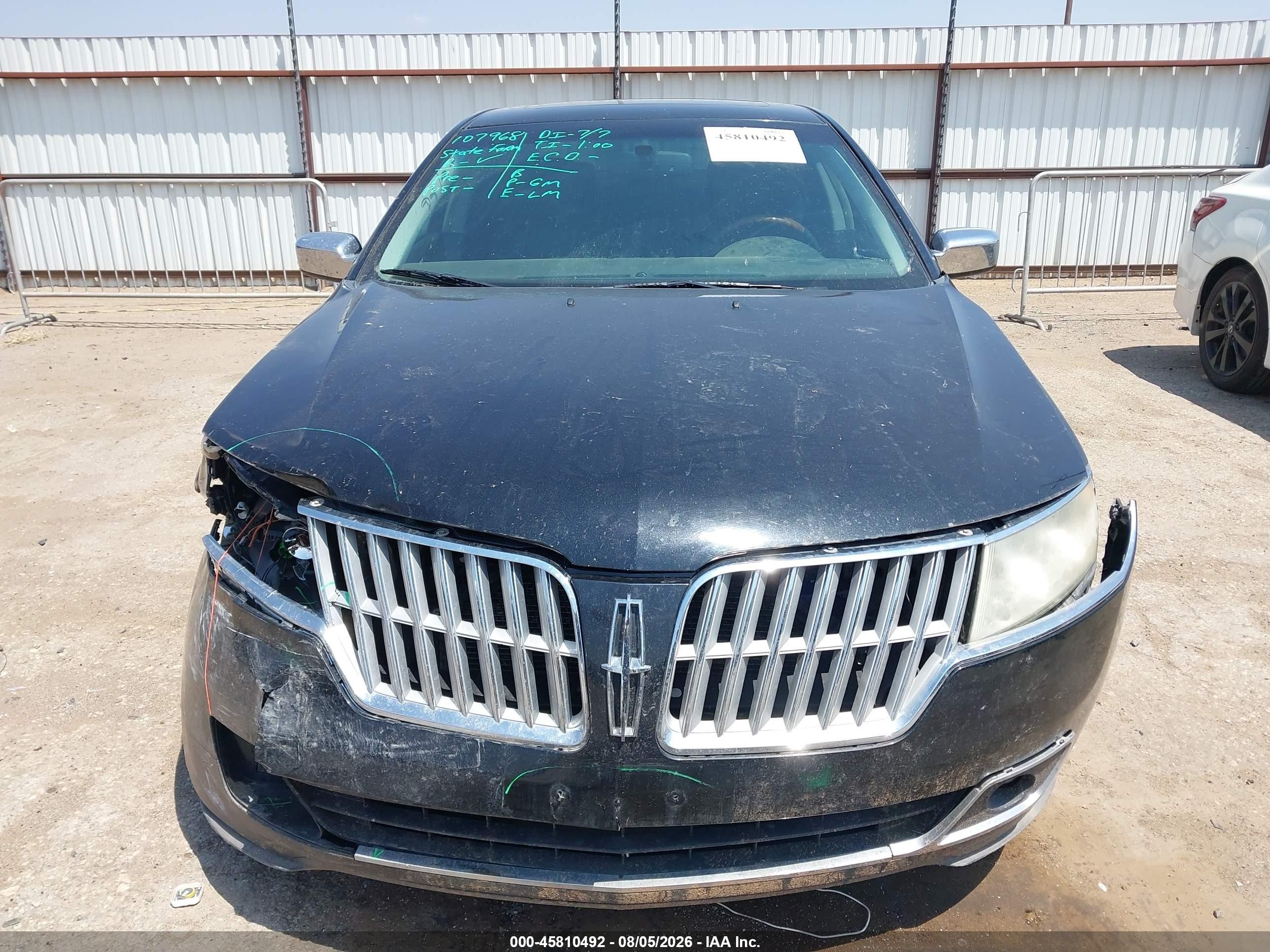 2010 Lincoln Mkz   Black vin: 3LNHL2GC2AR606936