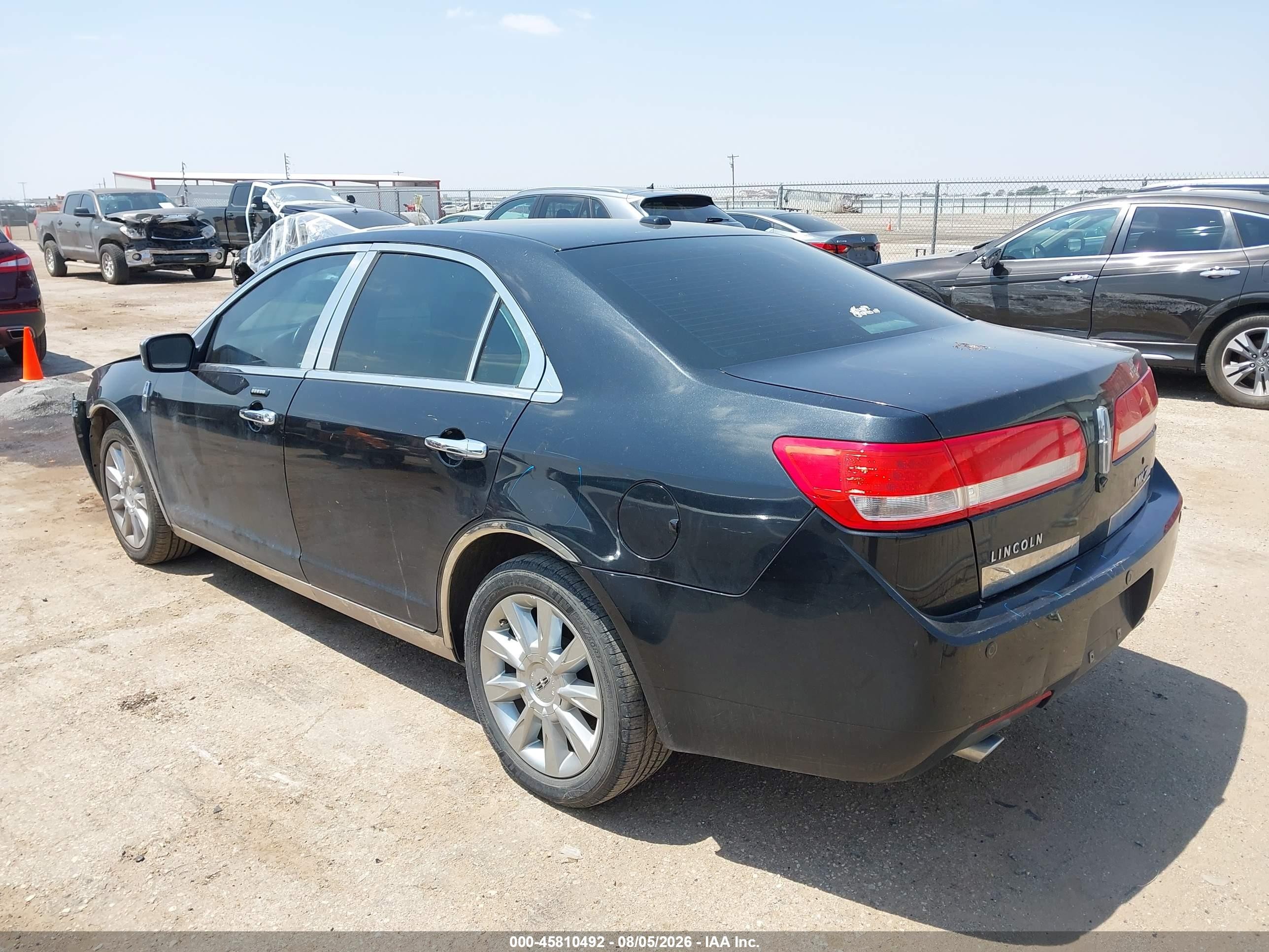 2010 Lincoln Mkz   Black vin: 3LNHL2GC2AR606936
