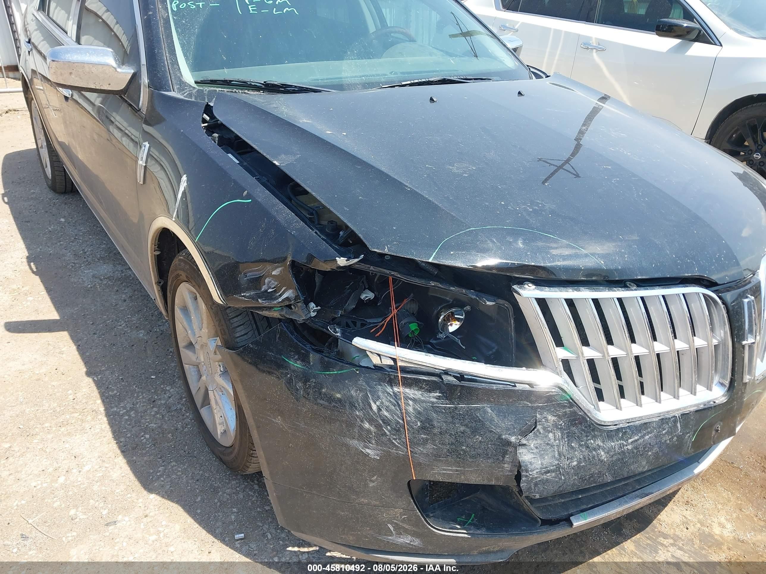 2010 Lincoln Mkz   Black vin: 3LNHL2GC2AR606936