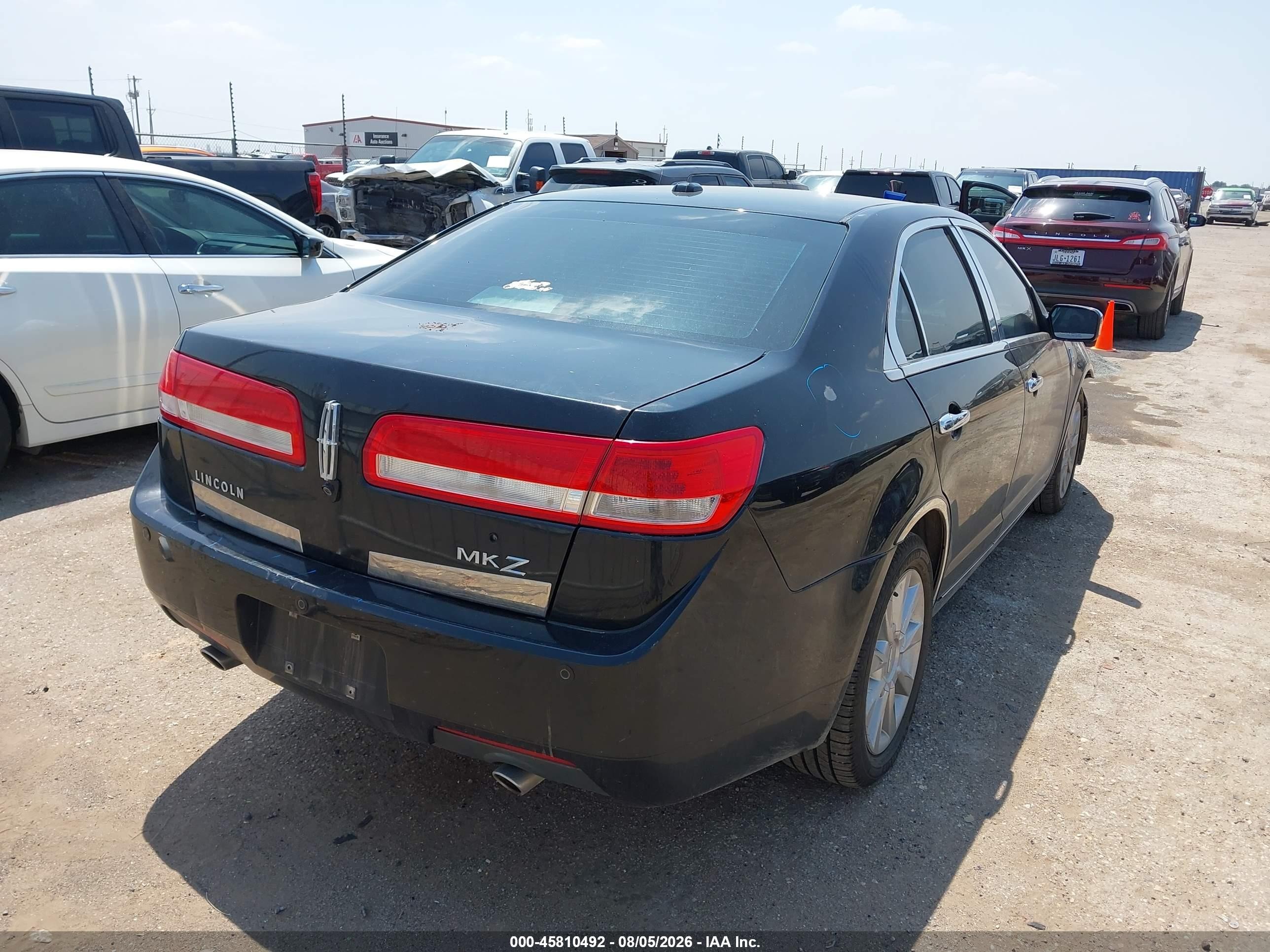 2010 Lincoln Mkz   Black vin: 3LNHL2GC2AR606936
