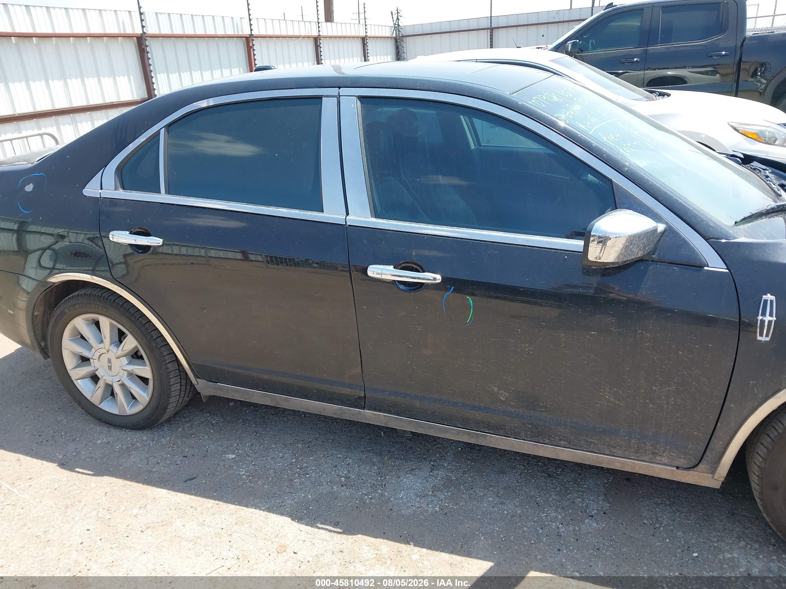 2010 Lincoln Mkz   Black vin: 3LNHL2GC2AR606936