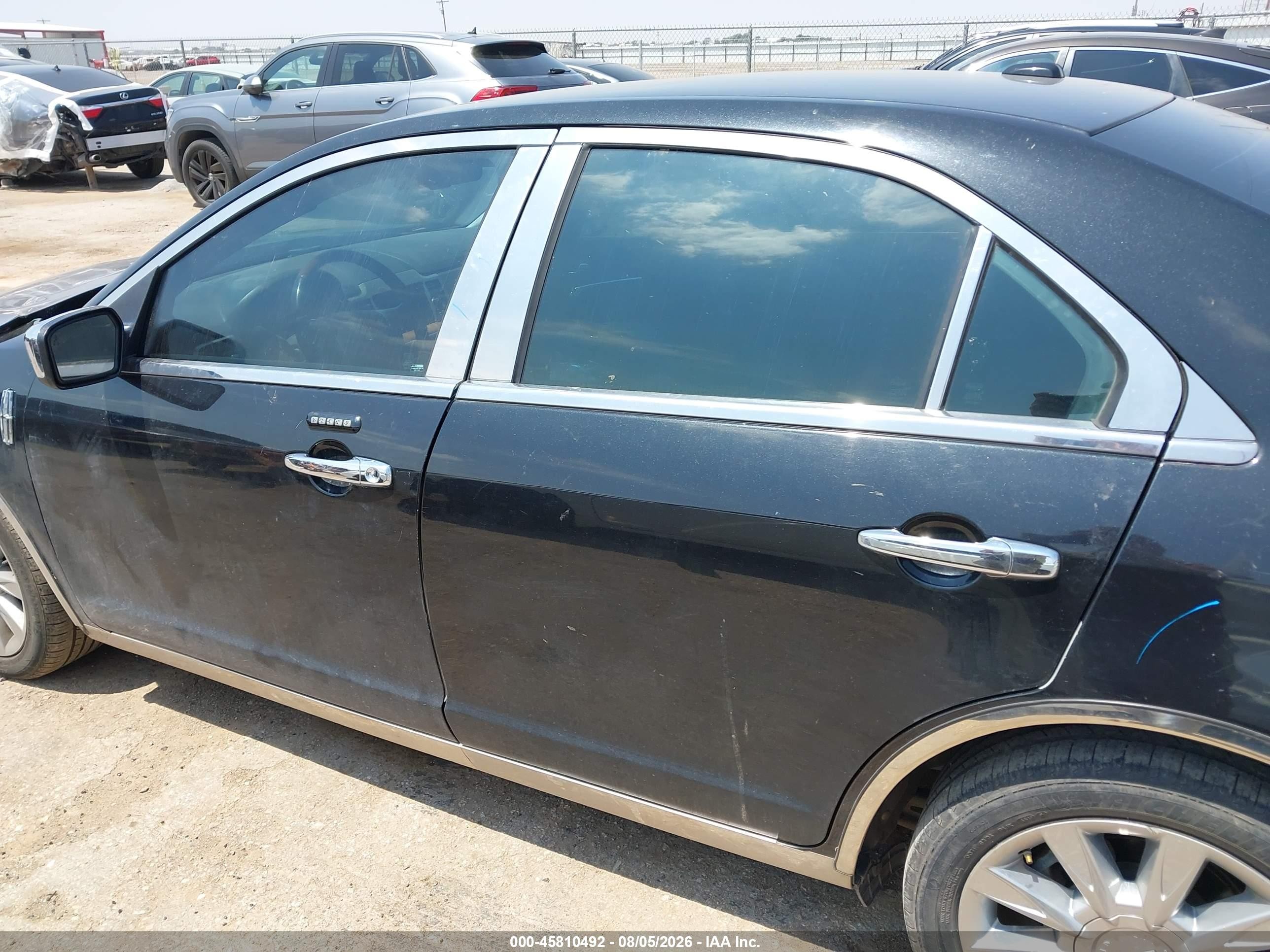 2010 Lincoln Mkz   Black vin: 3LNHL2GC2AR606936