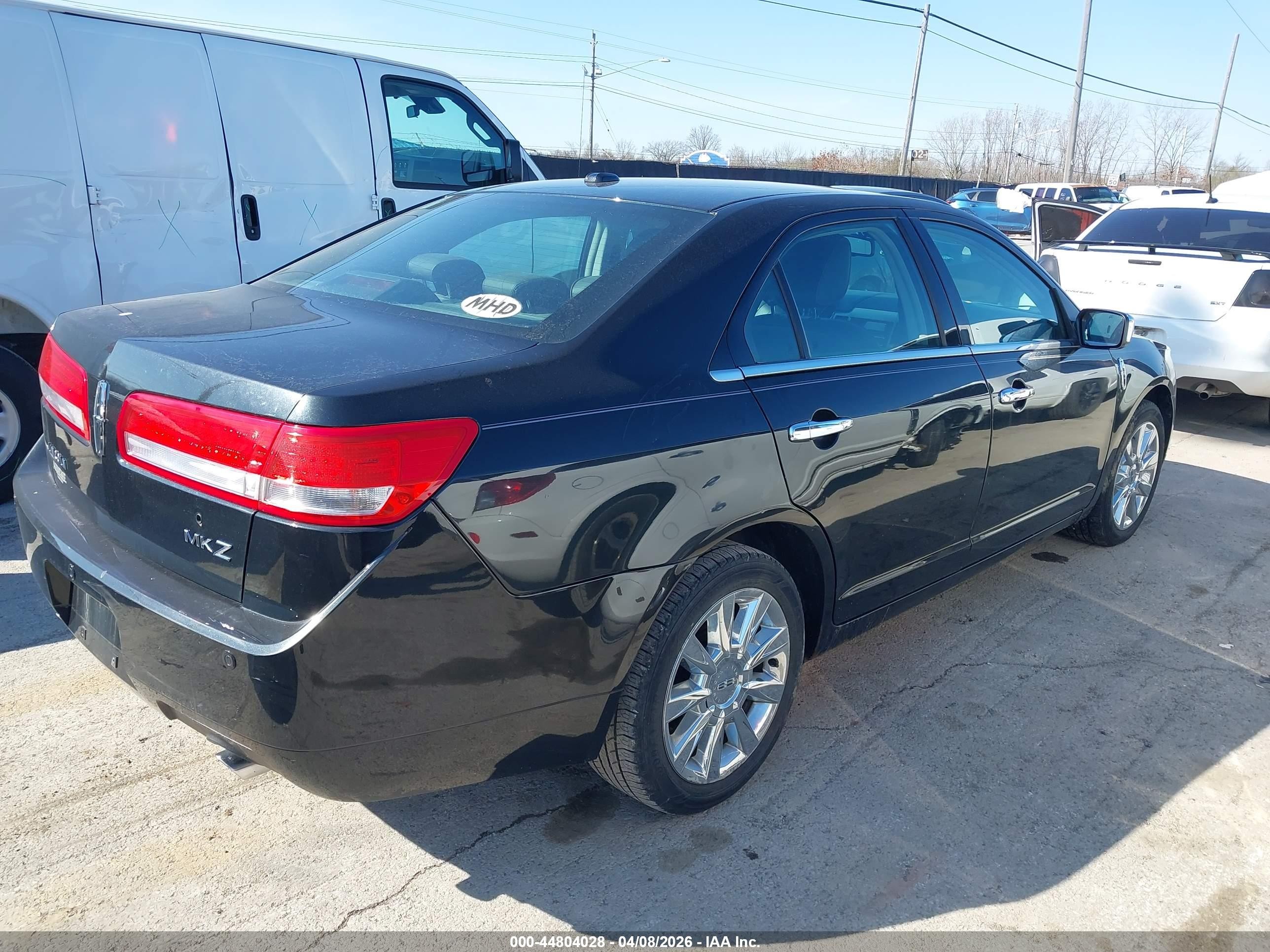 2010 Lincoln Mkz   Black vin: 3LNHL2GC2AR638303
