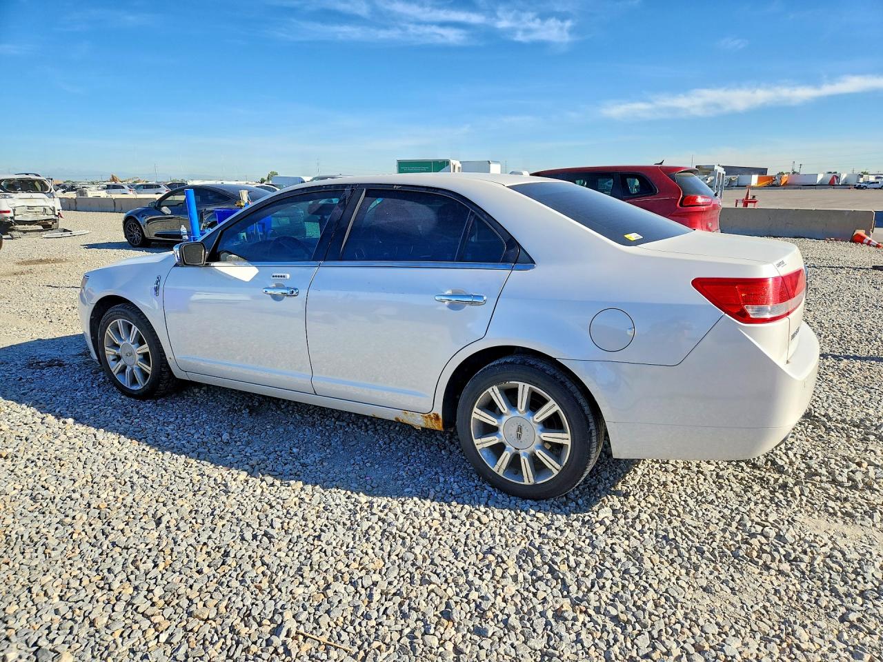 2010 Lincoln Mkz White vin: 3LNHL2GC2AR640813