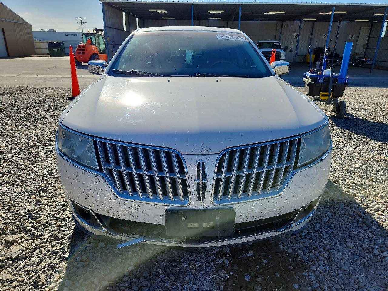 2010 Lincoln Mkz White vin: 3LNHL2GC2AR640813
