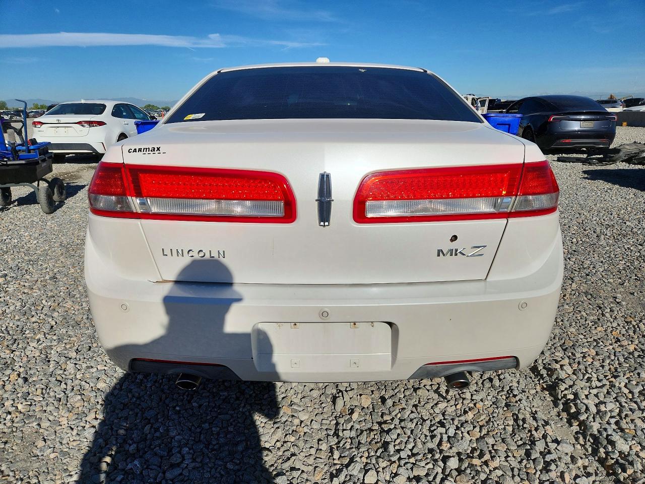 2010 Lincoln Mkz White vin: 3LNHL2GC2AR640813