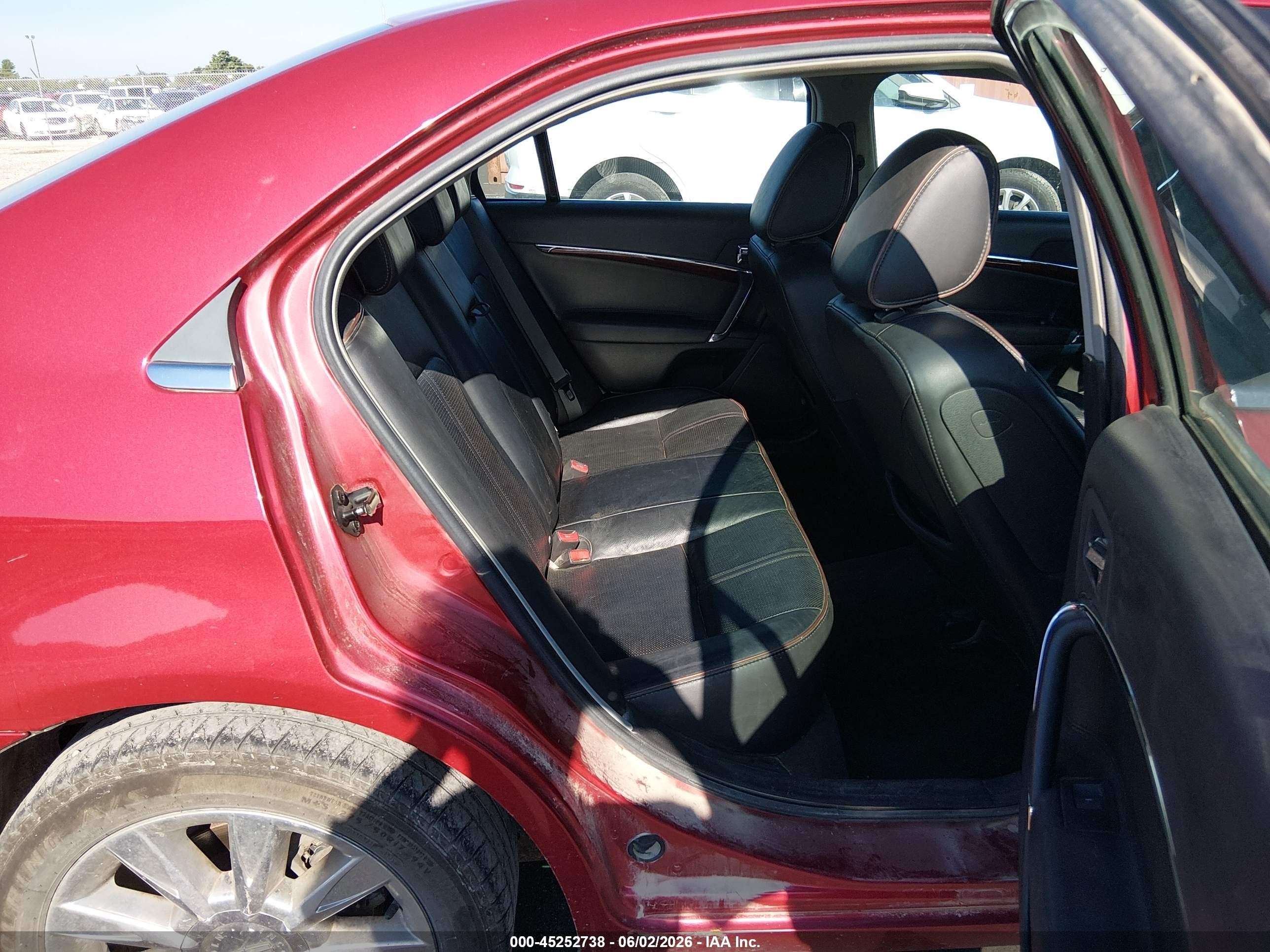 2010 Lincoln Mkz   Red vin: 3LNHL2GC2AR652783