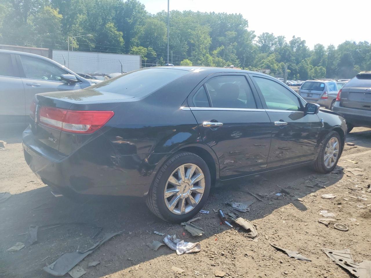 2011 Lincoln Mkz Black vin: 3LNHL2GC2BR758779