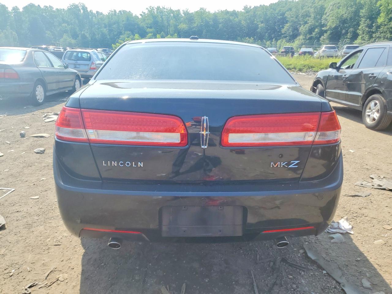 2011 Lincoln Mkz Black vin: 3LNHL2GC2BR758779
