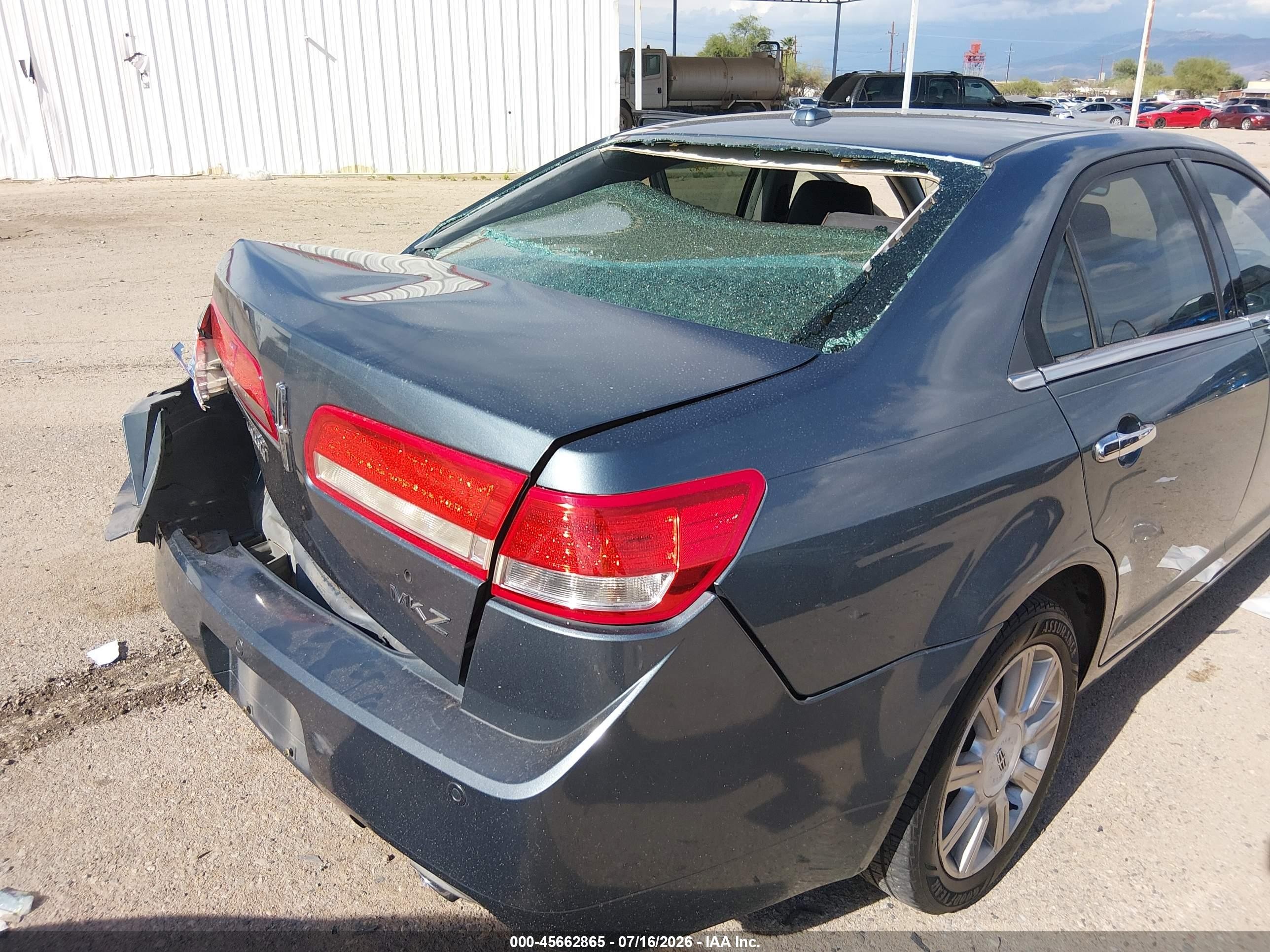 2011 Lincoln Mkz   Blue vin: 3LNHL2GC2BR768714