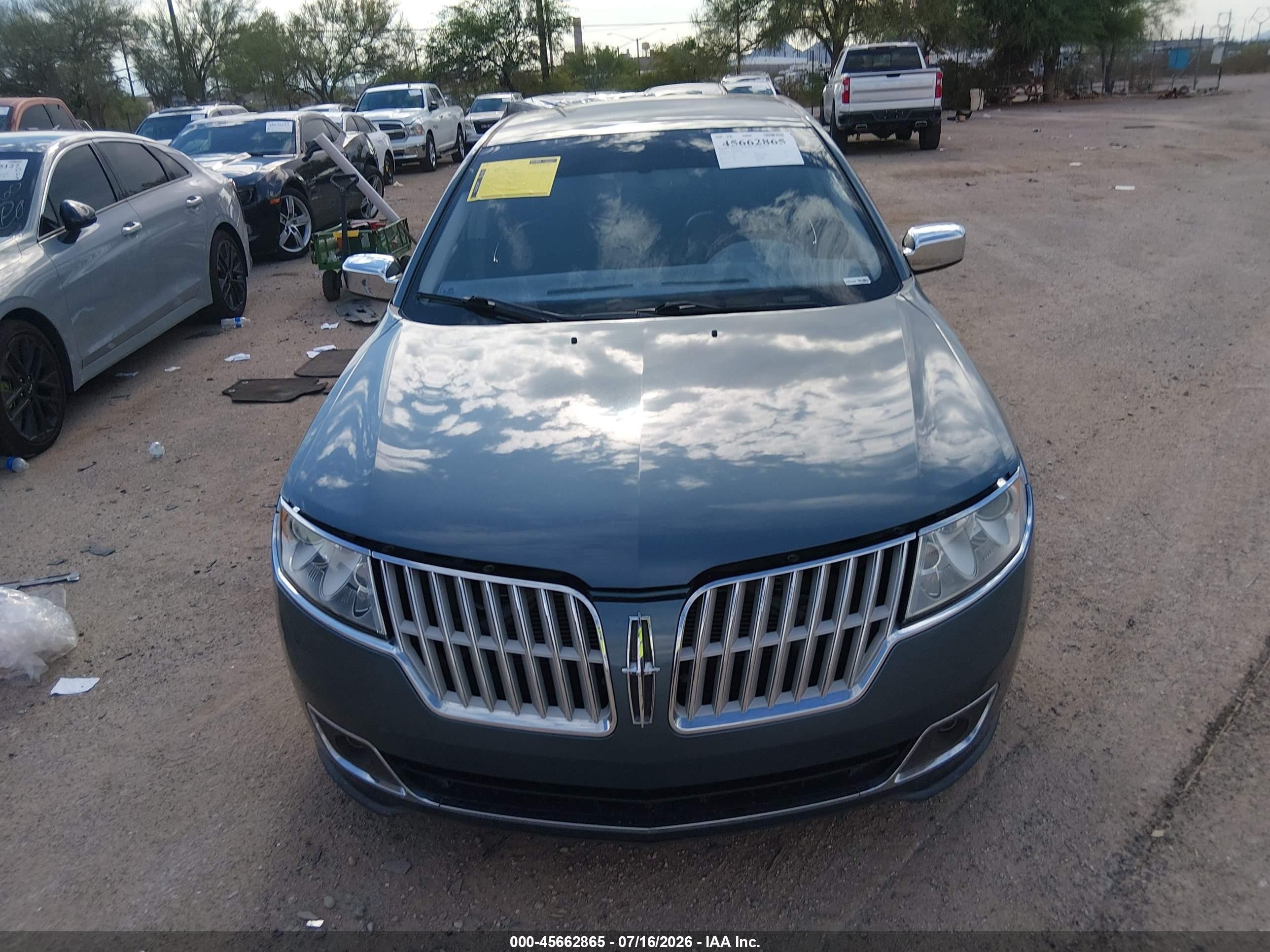 2011 Lincoln Mkz   Blue vin: 3LNHL2GC2BR768714