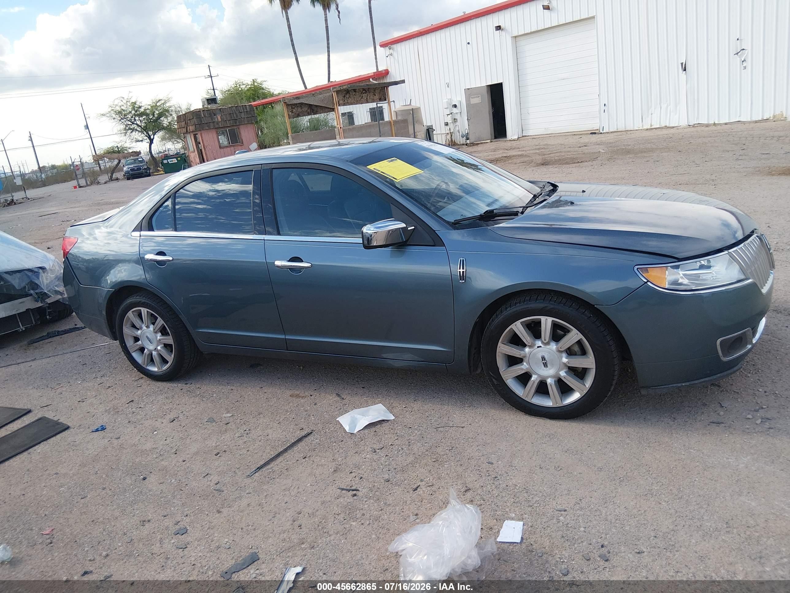 2011 Lincoln Mkz   Blue vin: 3LNHL2GC2BR768714