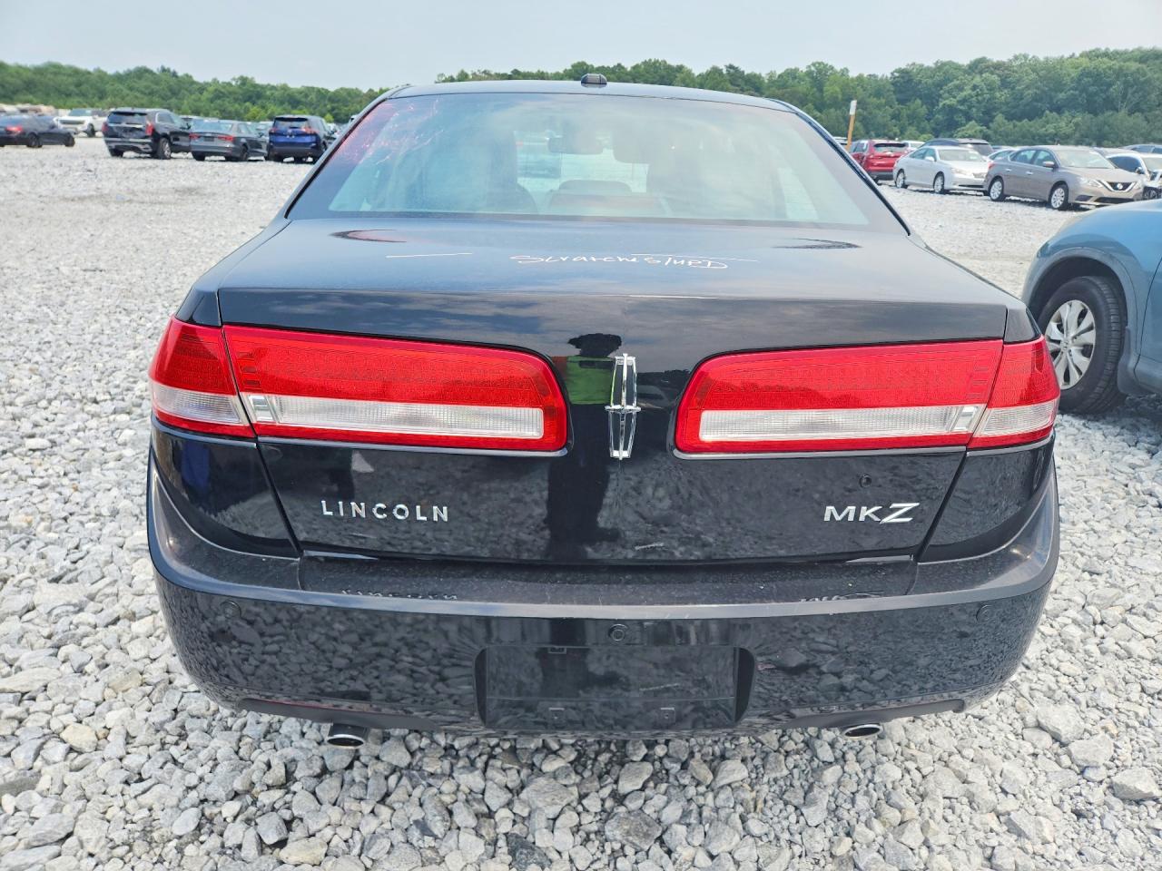 2012 Lincoln Mkz Черный vin: 3LNHL2GC2CR808274