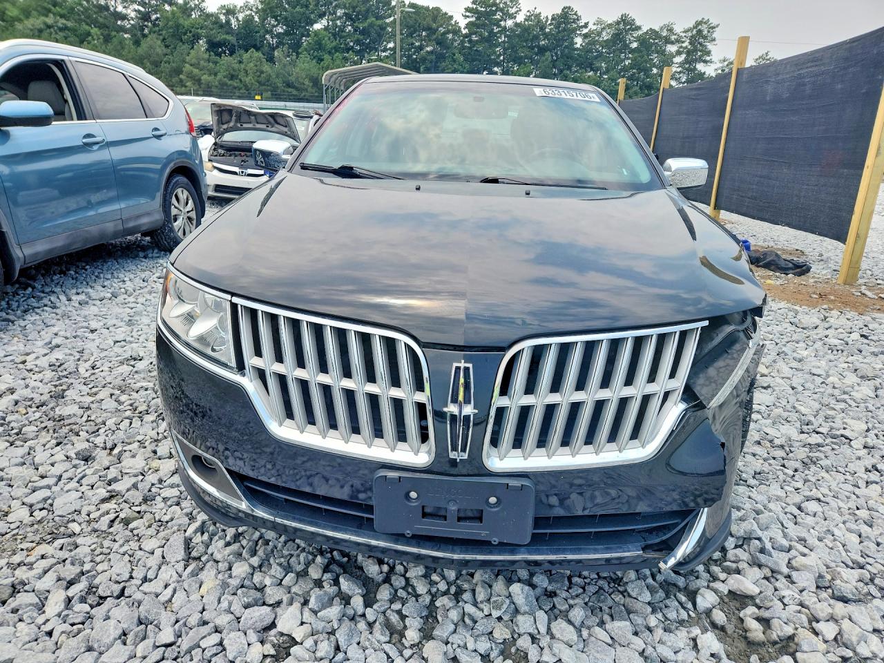 2012 Lincoln Mkz Черный vin: 3LNHL2GC2CR808274