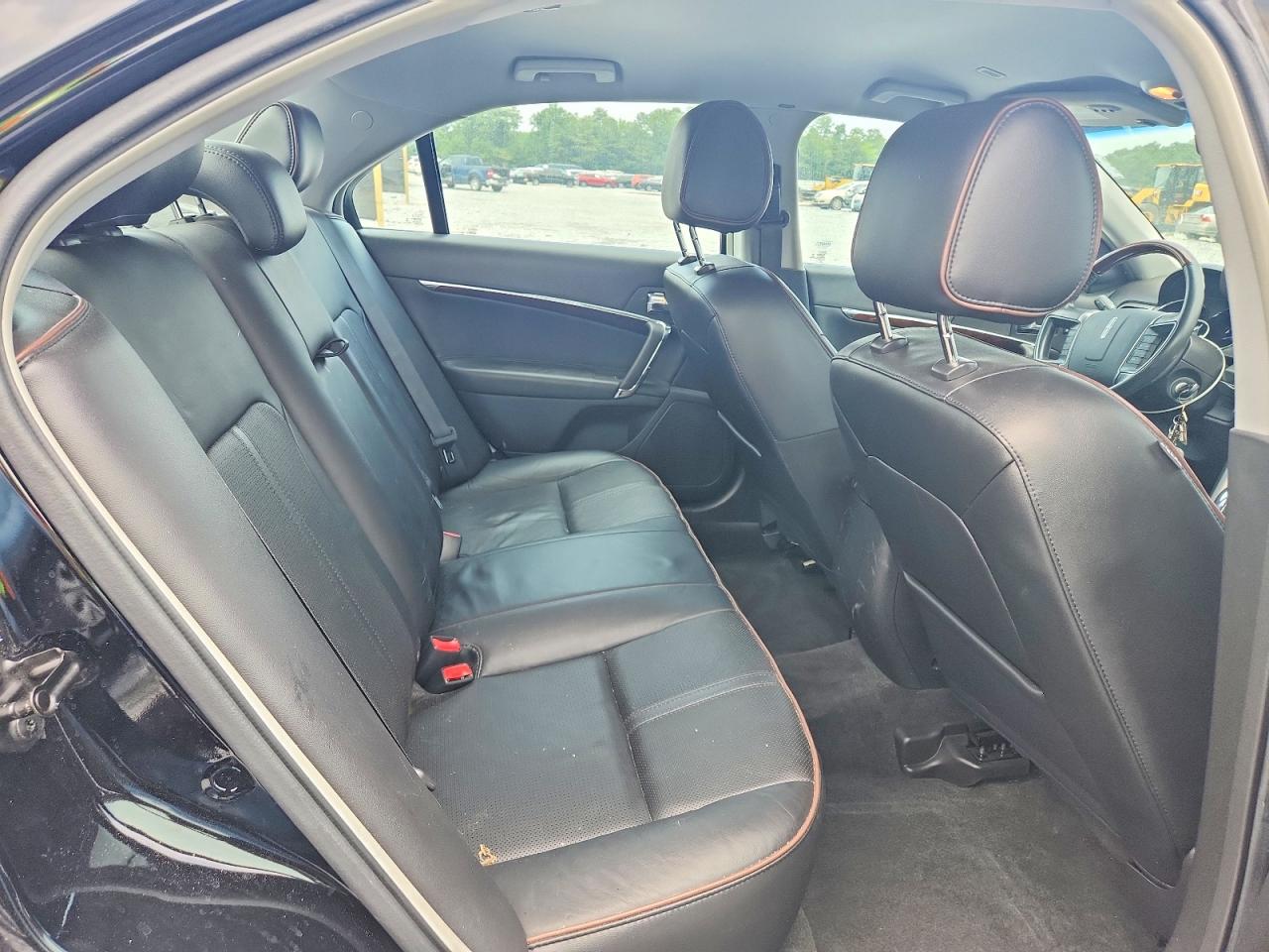 2012 Lincoln Mkz Черный vin: 3LNHL2GC2CR808274