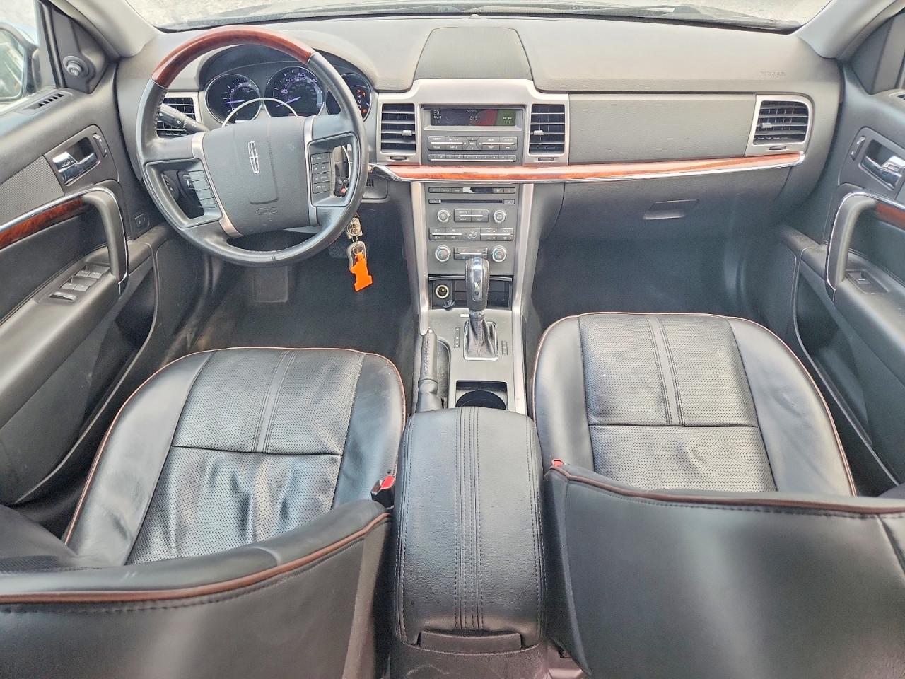 2012 Lincoln Mkz Черный vin: 3LNHL2GC2CR808274
