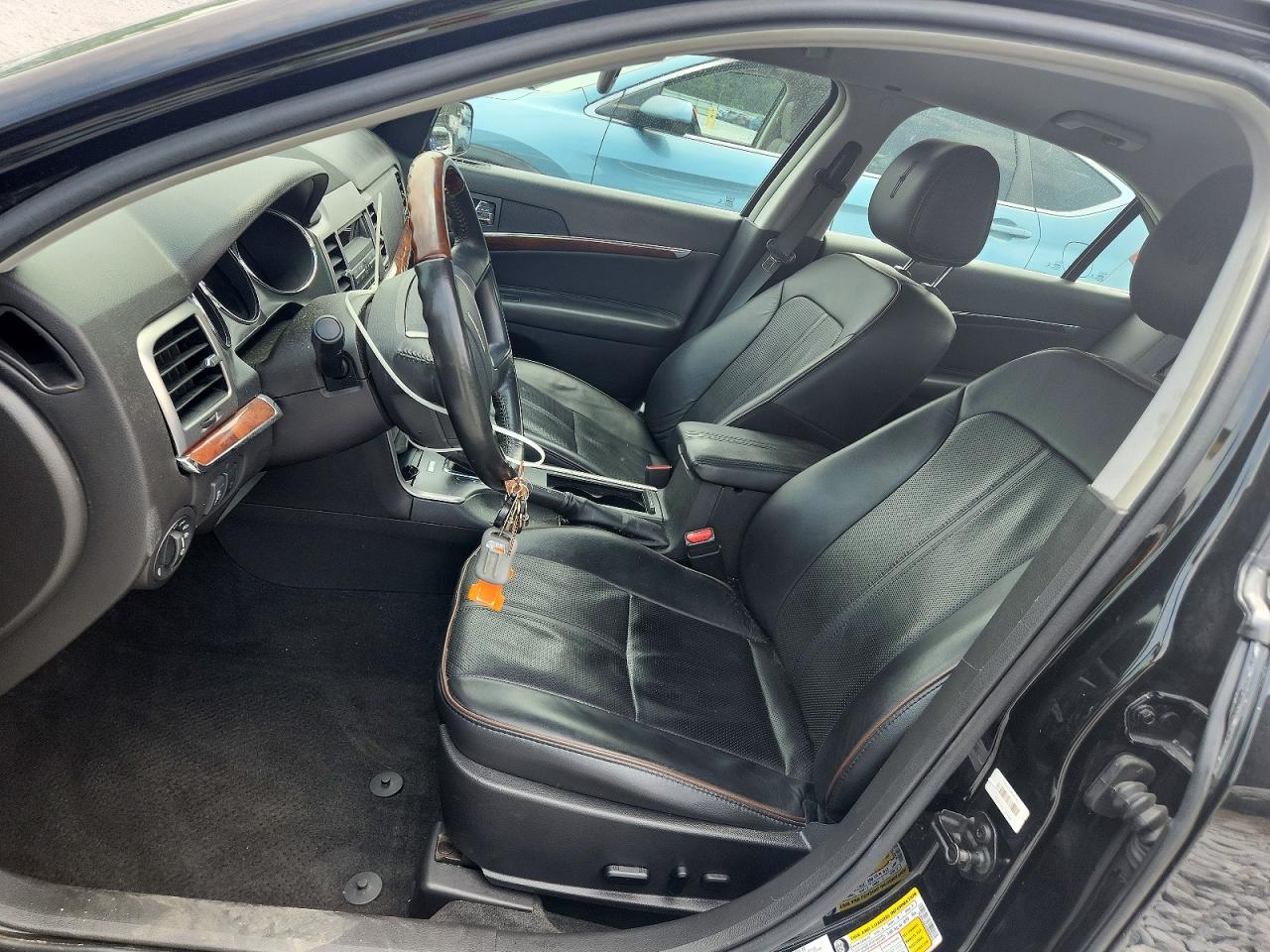 2012 Lincoln Mkz Черный vin: 3LNHL2GC2CR808274
