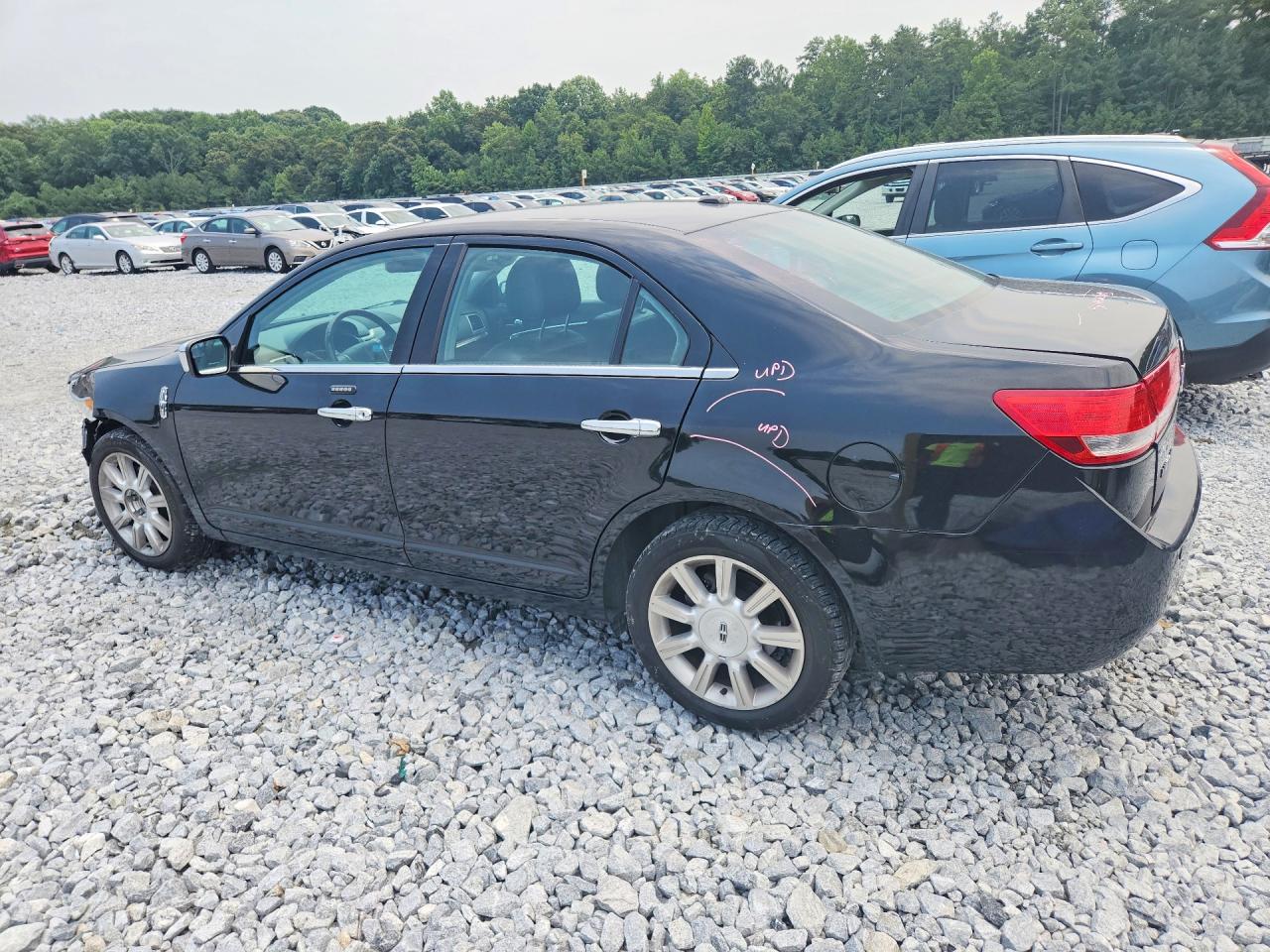 2012 Lincoln Mkz Черный vin: 3LNHL2GC2CR808274