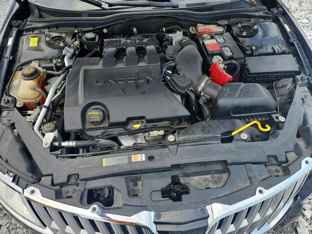 2012 Lincoln Mkz Черный vin: 3LNHL2GC2CR808274