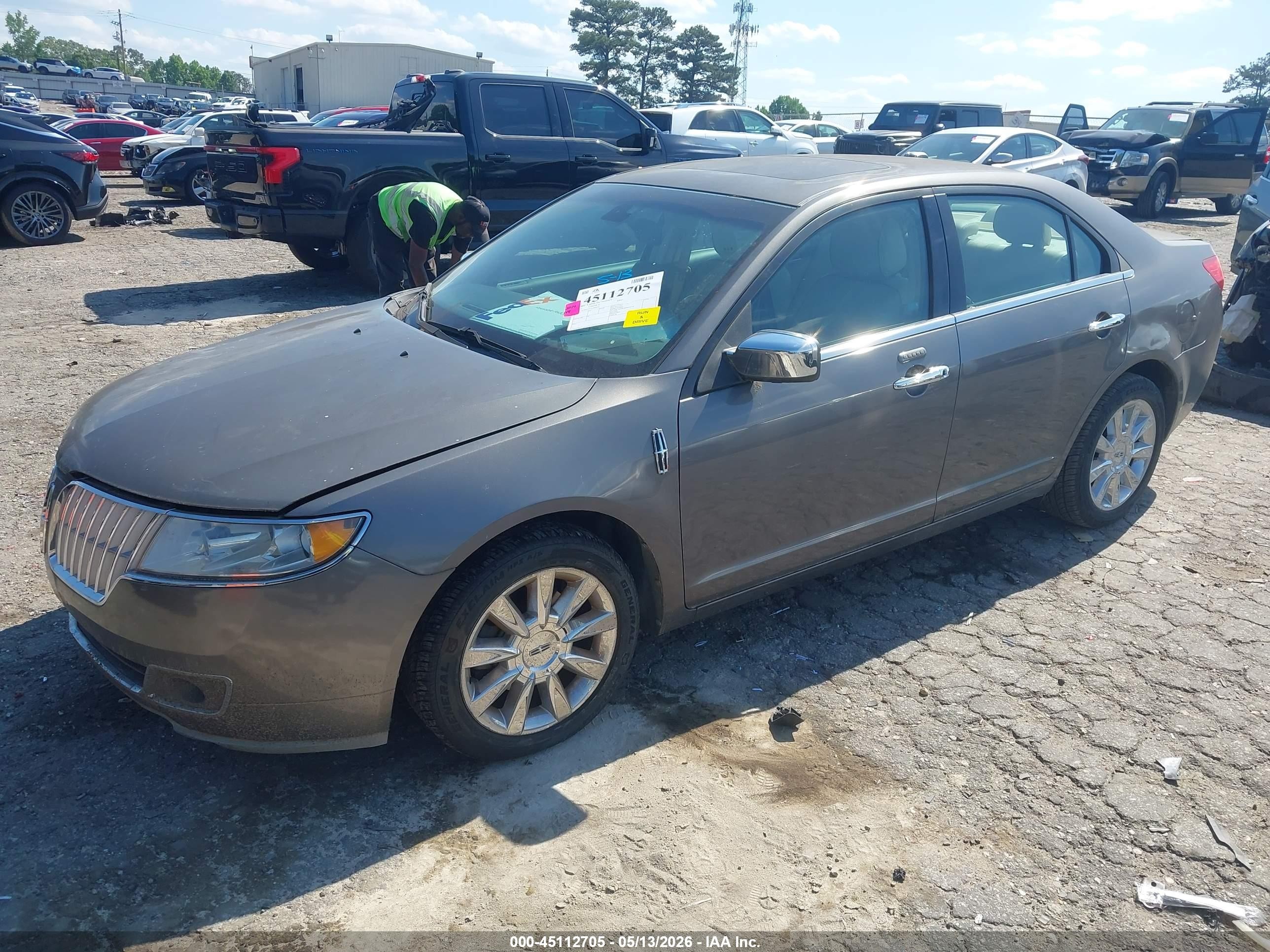 2012 Lincoln Mkz   Gray vin: 3LNHL2GC2CR808842