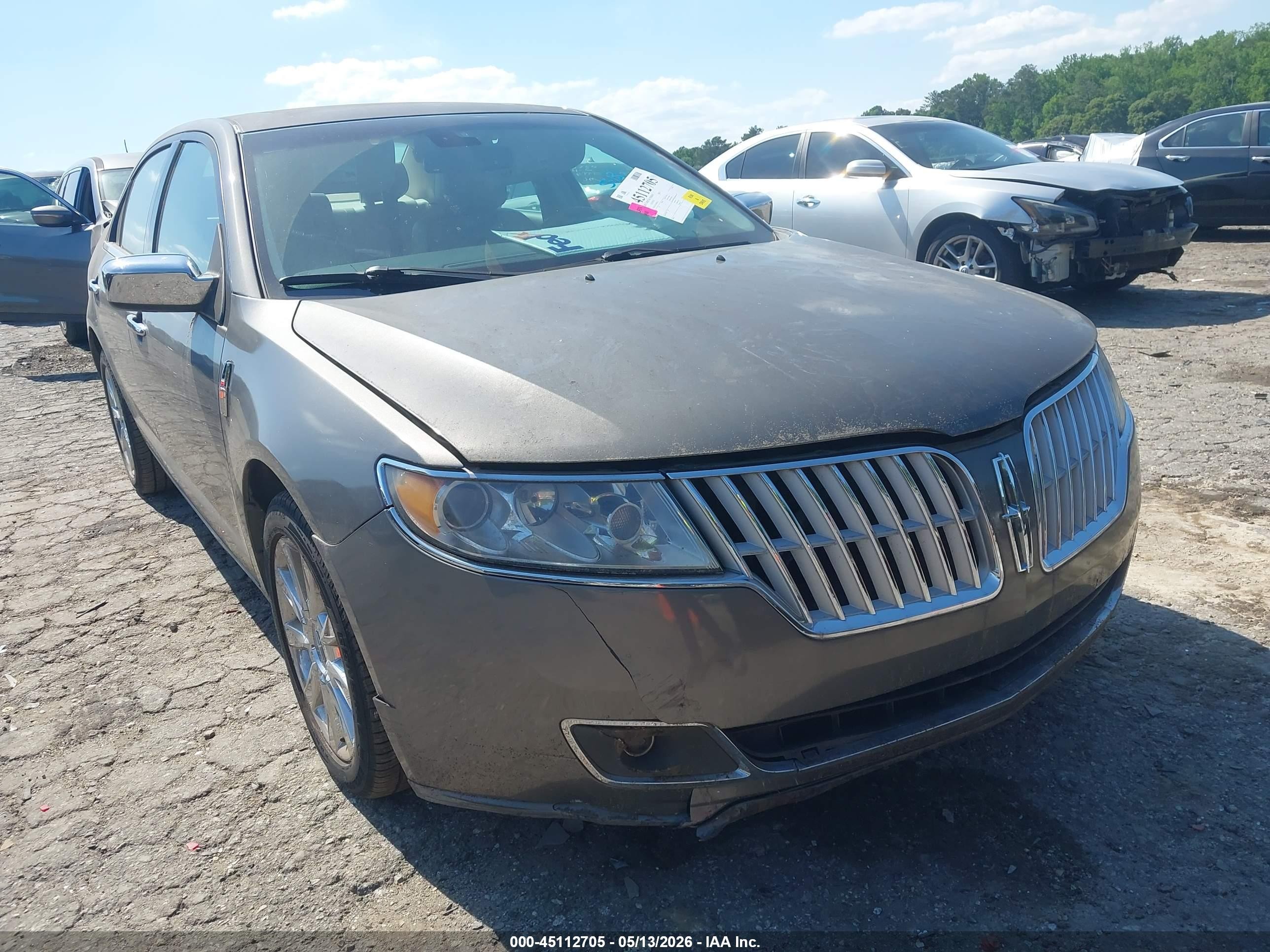2012 Lincoln Mkz   Gray vin: 3LNHL2GC2CR808842