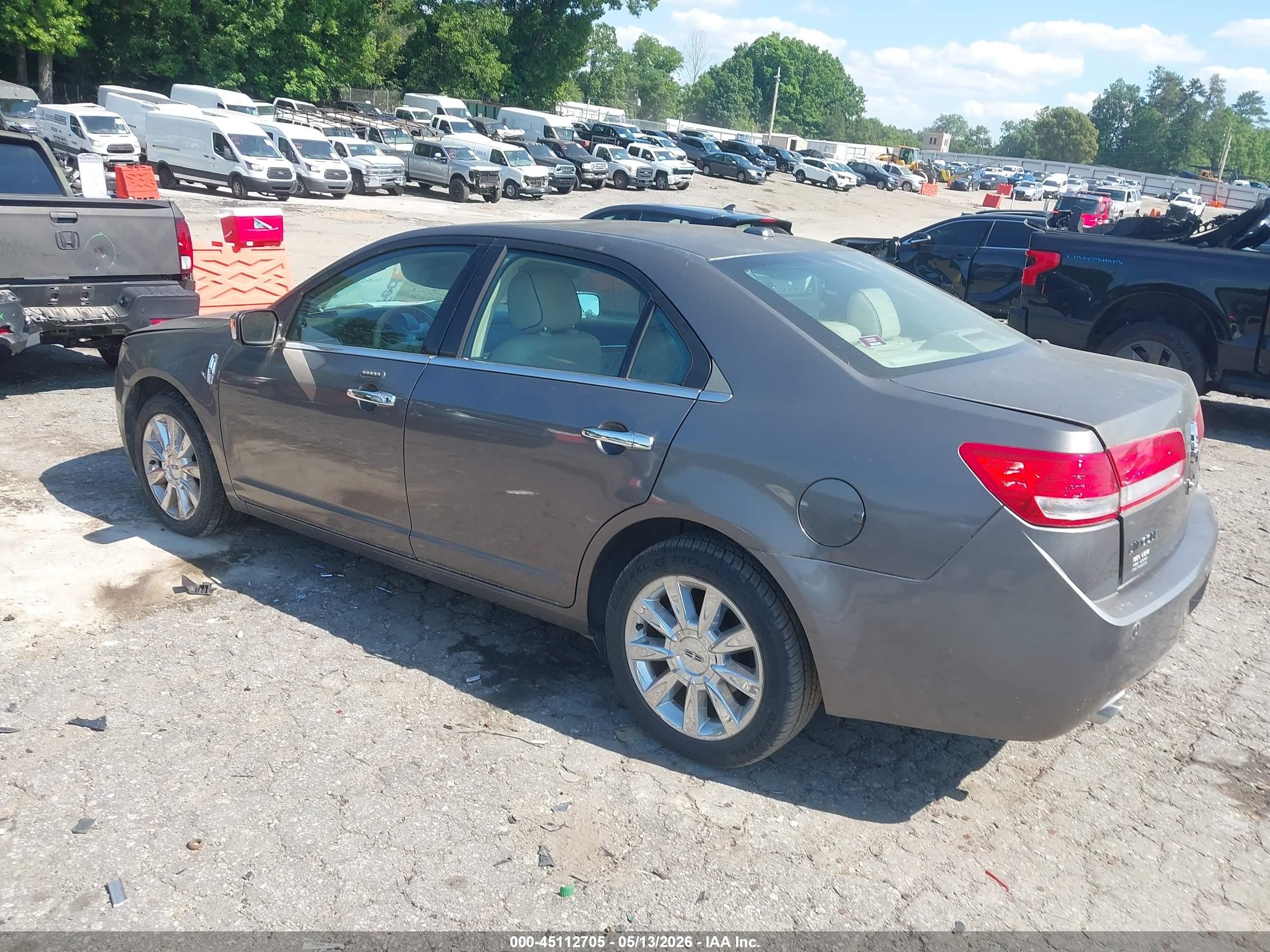 2012 Lincoln Mkz   Gray vin: 3LNHL2GC2CR808842