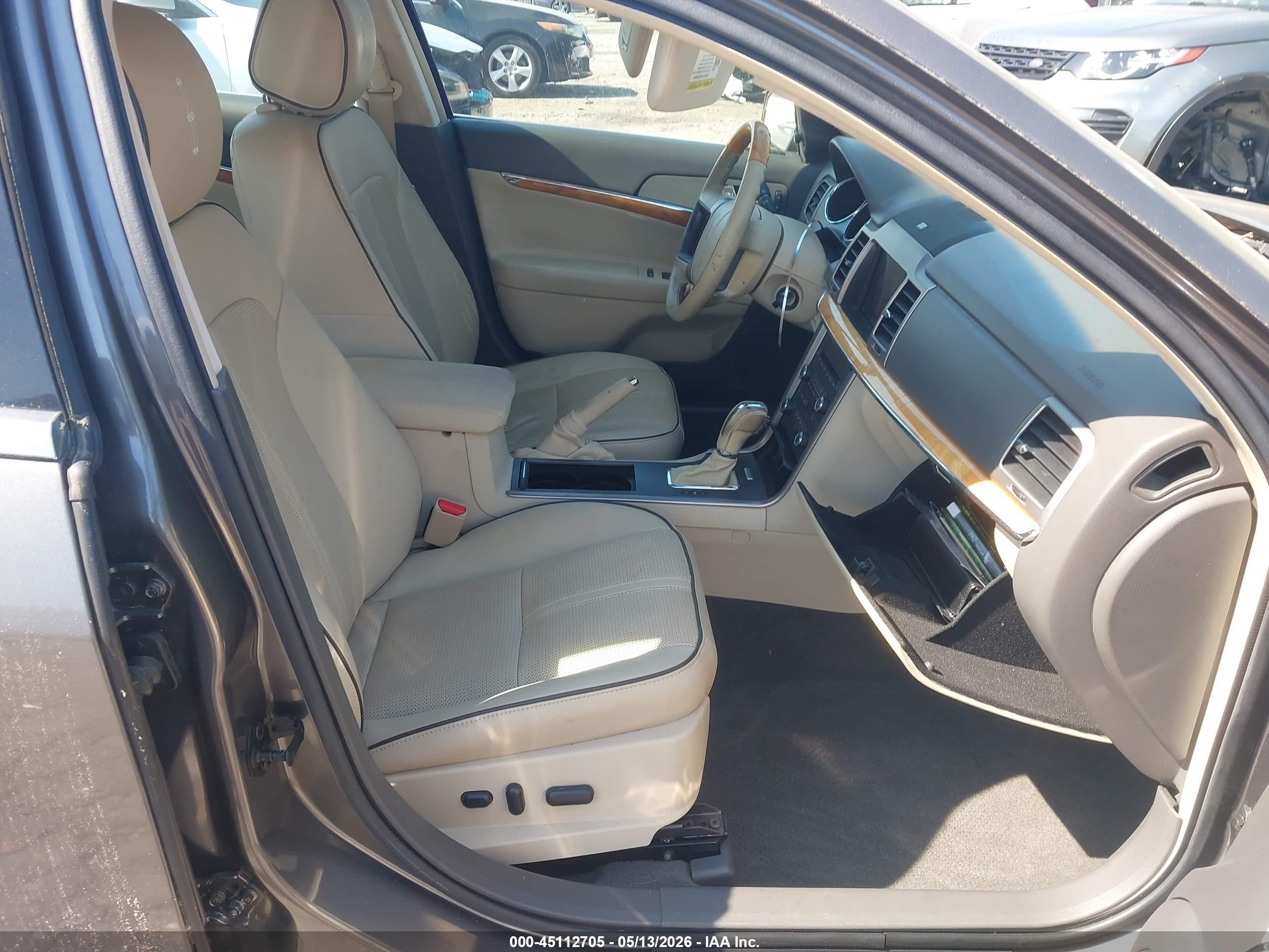 2012 Lincoln Mkz   Gray vin: 3LNHL2GC2CR808842