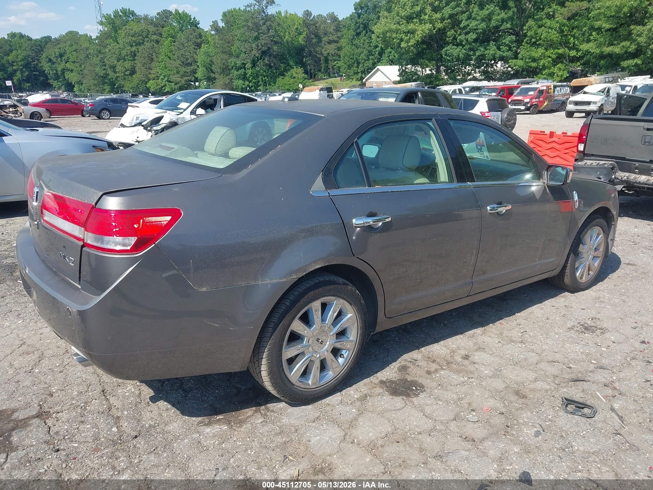 2012 Lincoln Mkz   Gray vin: 3LNHL2GC2CR808842